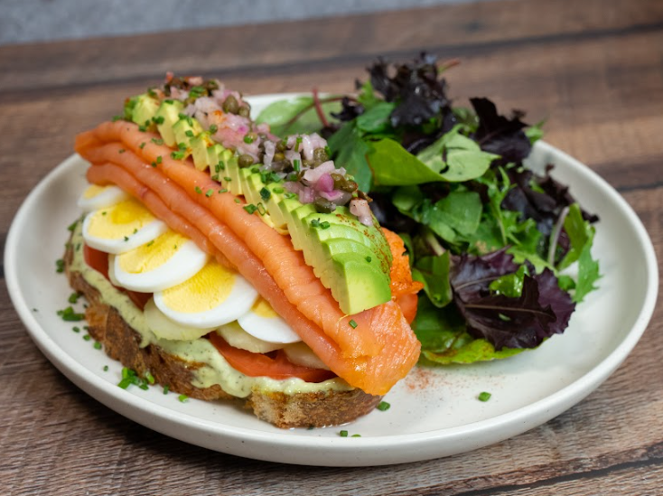 Smoked Salmon Avocado Toast