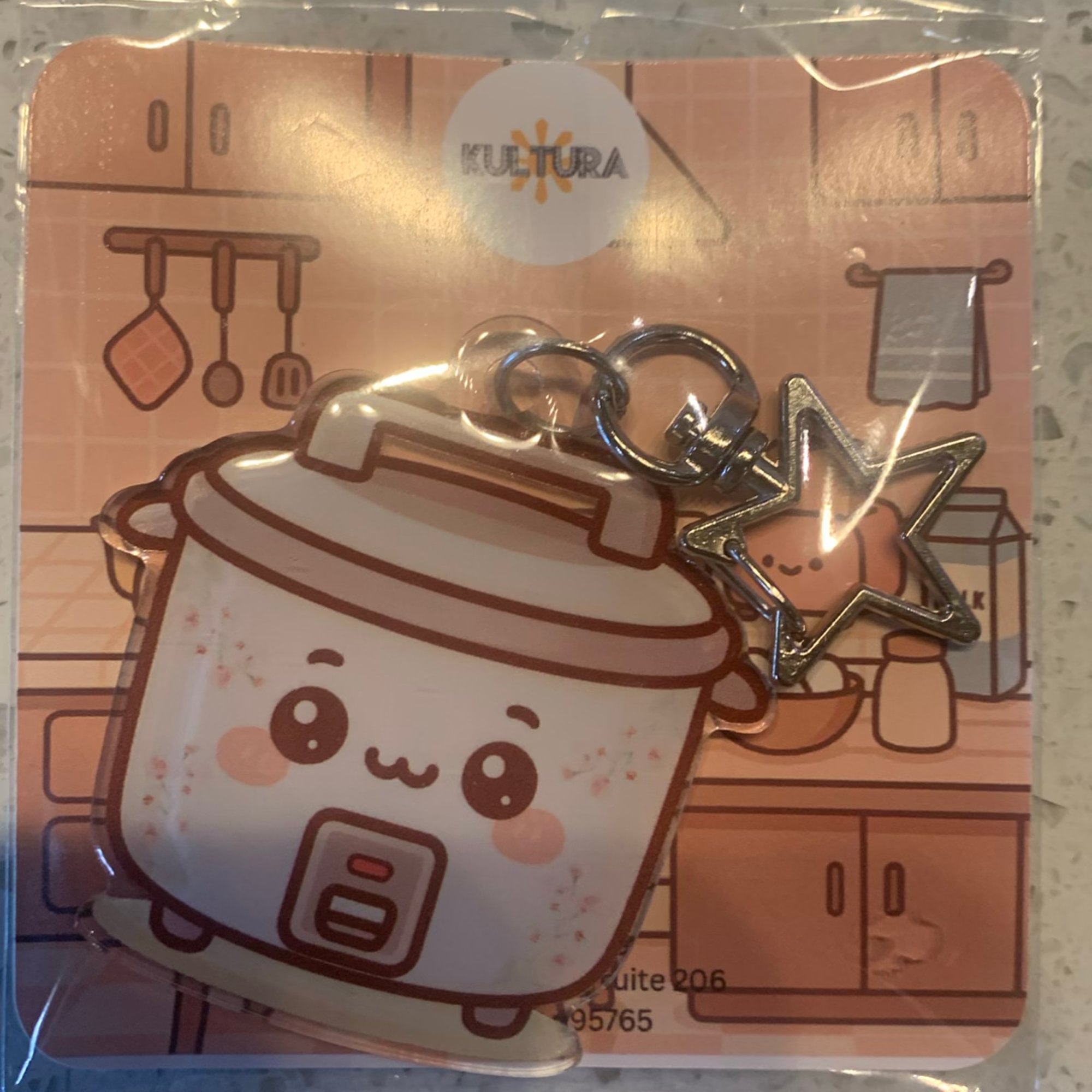 Rice Cooker Keychain