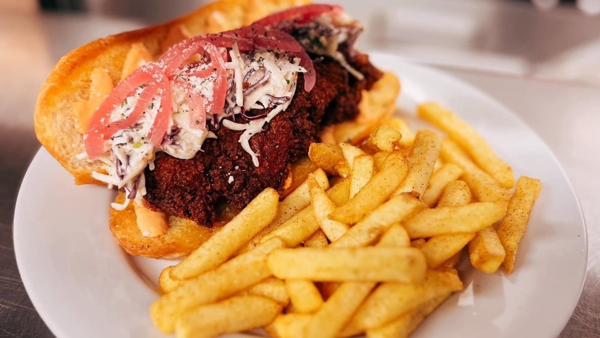 Fried Chicken PoBoy