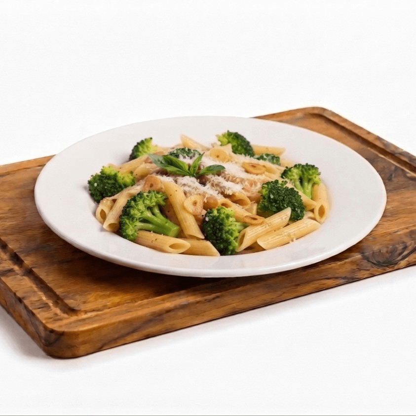 Penne with Broccoli, Garlic & Oil