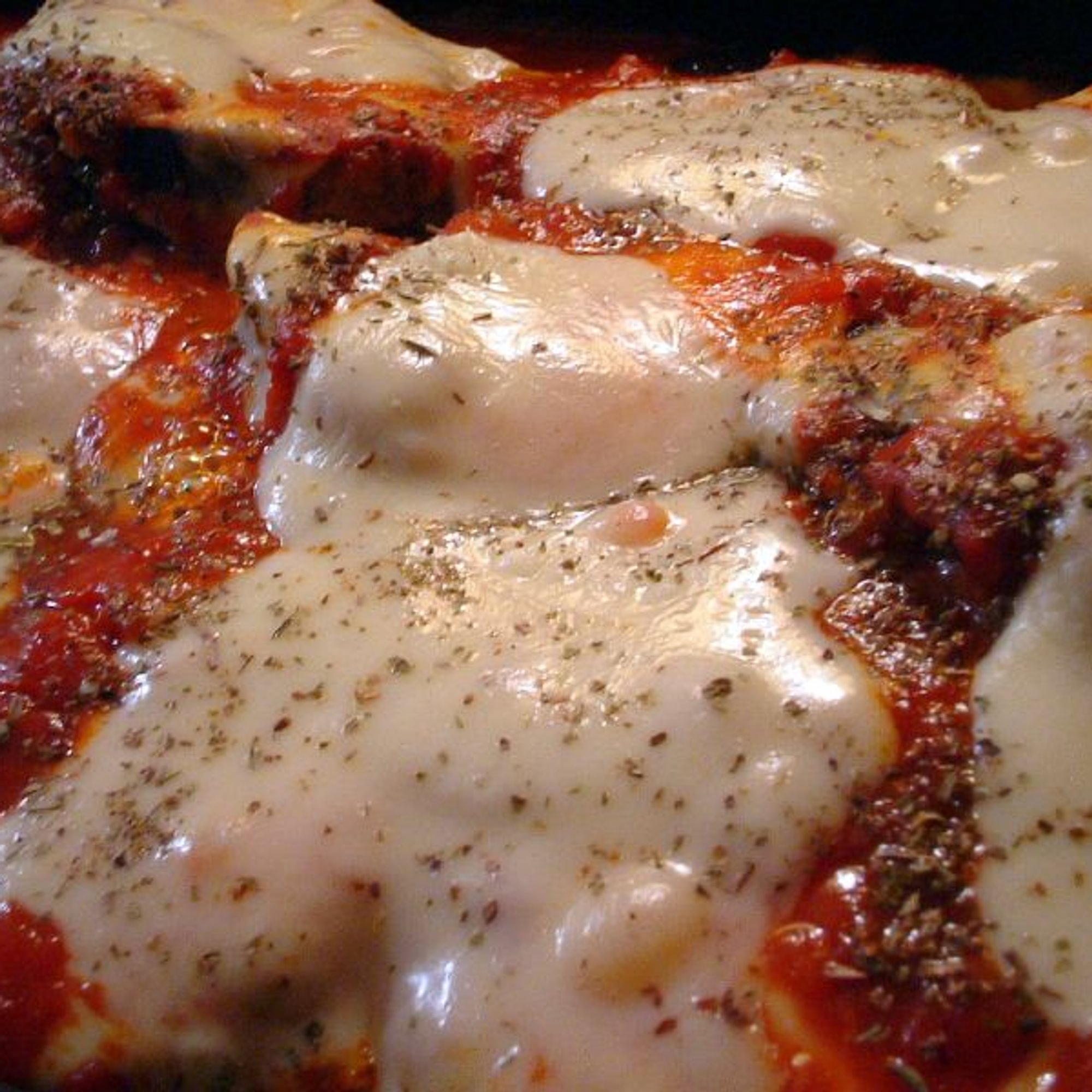 Chicken or Eggplant Parmesan