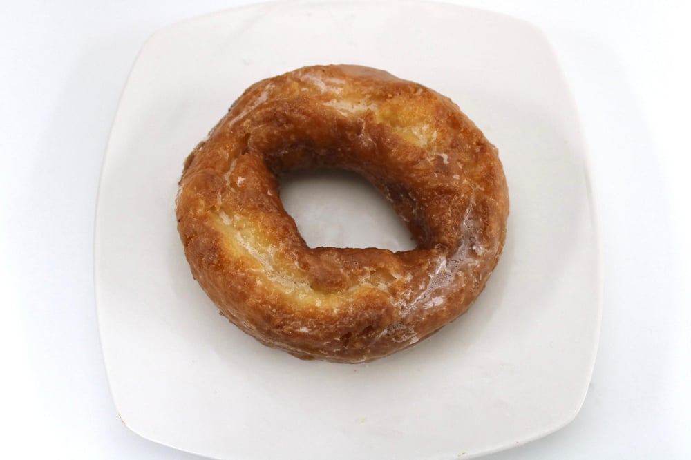 Sour Cream Cake Glazed