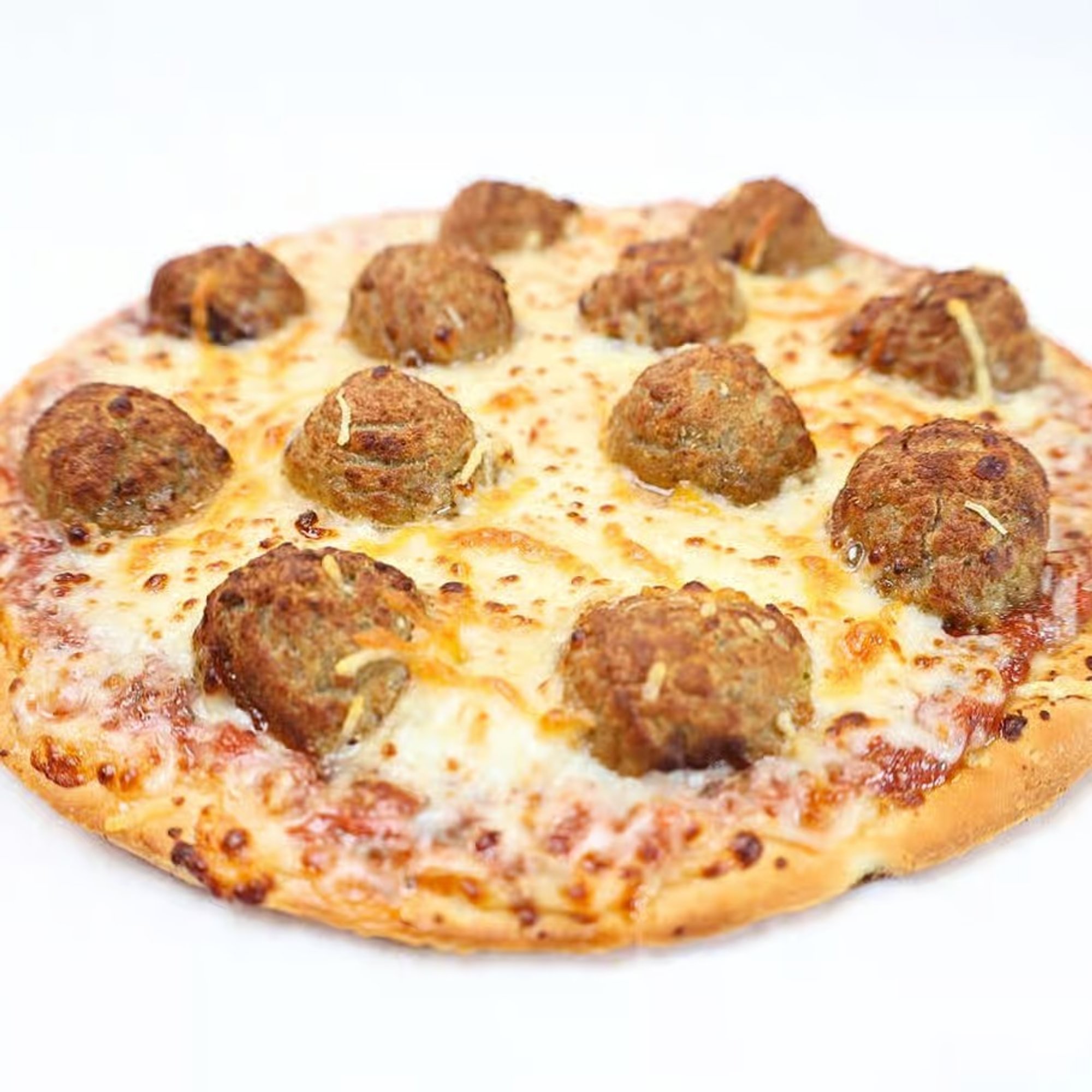 Cheese Meatball Pizza
