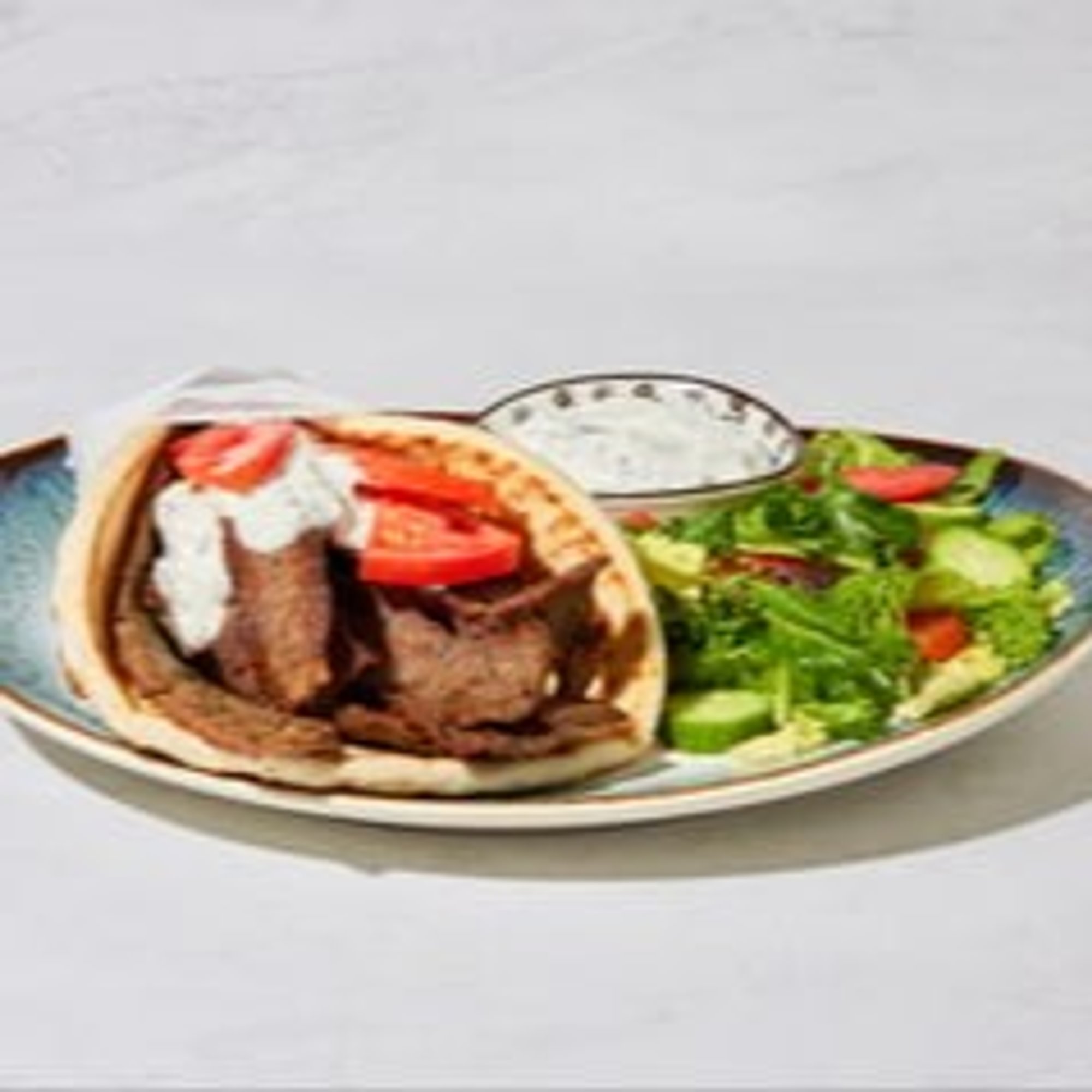 17. Gyro Meat Wrap
