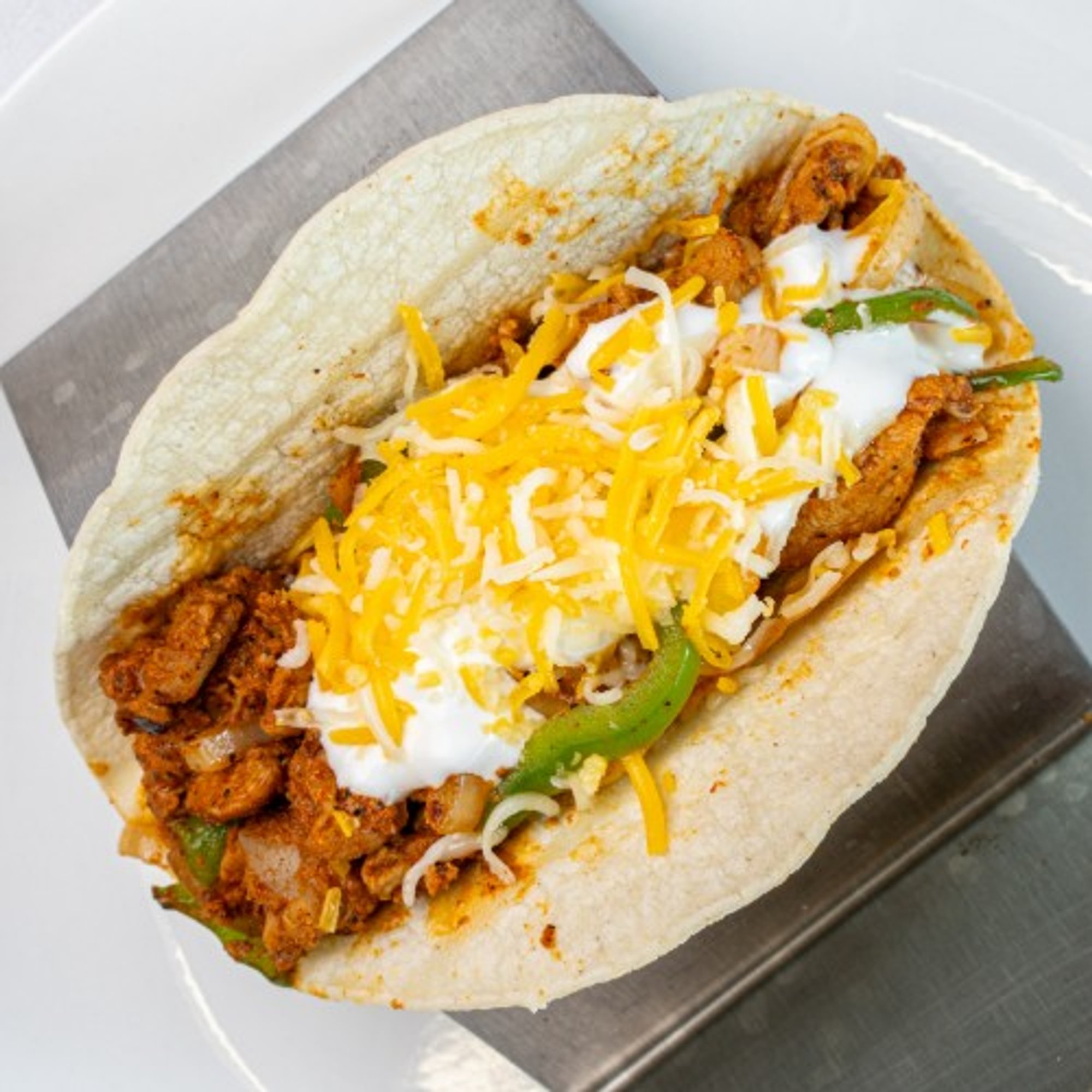 Chicken Fajitas Taco