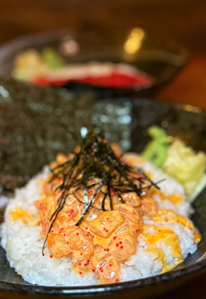 *Spicy Salmon Don