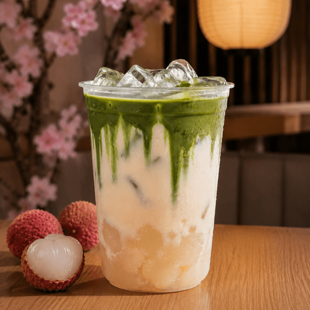 Lychee Milk Tea