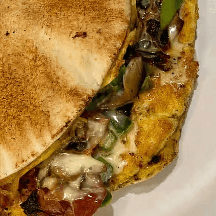 Vegetable Pita Omelet
