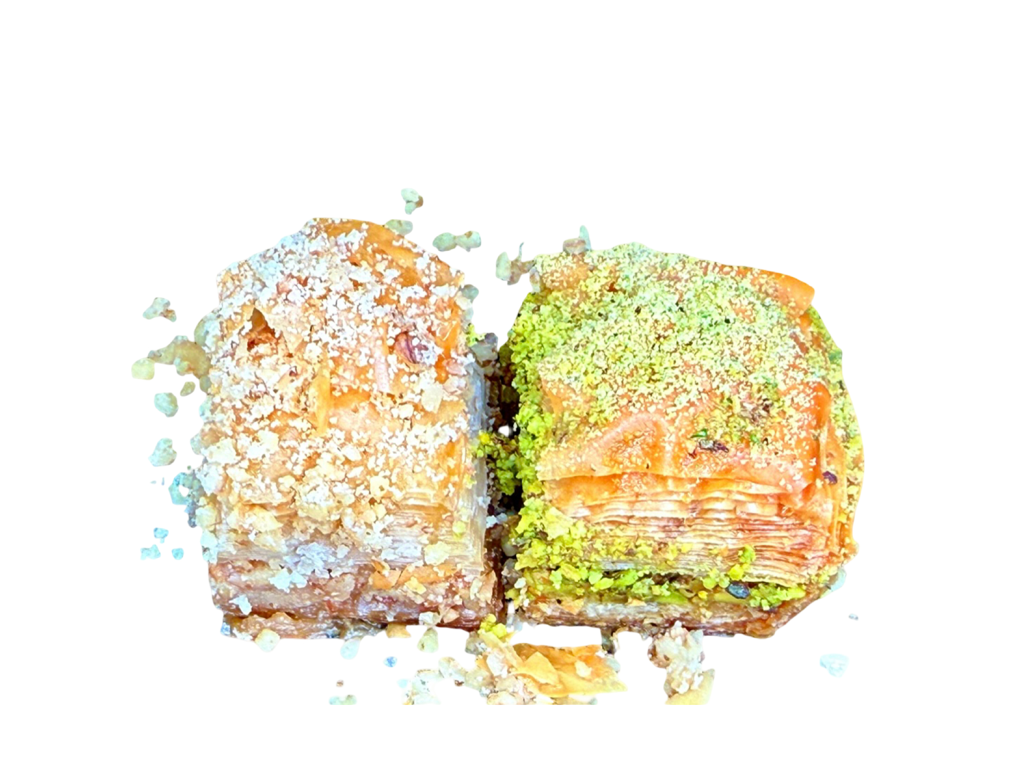 Mix Baklava (1Pistachio, 1Walnut)