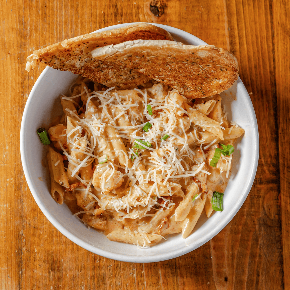 Cajun Chicken and Shrimp Pasta