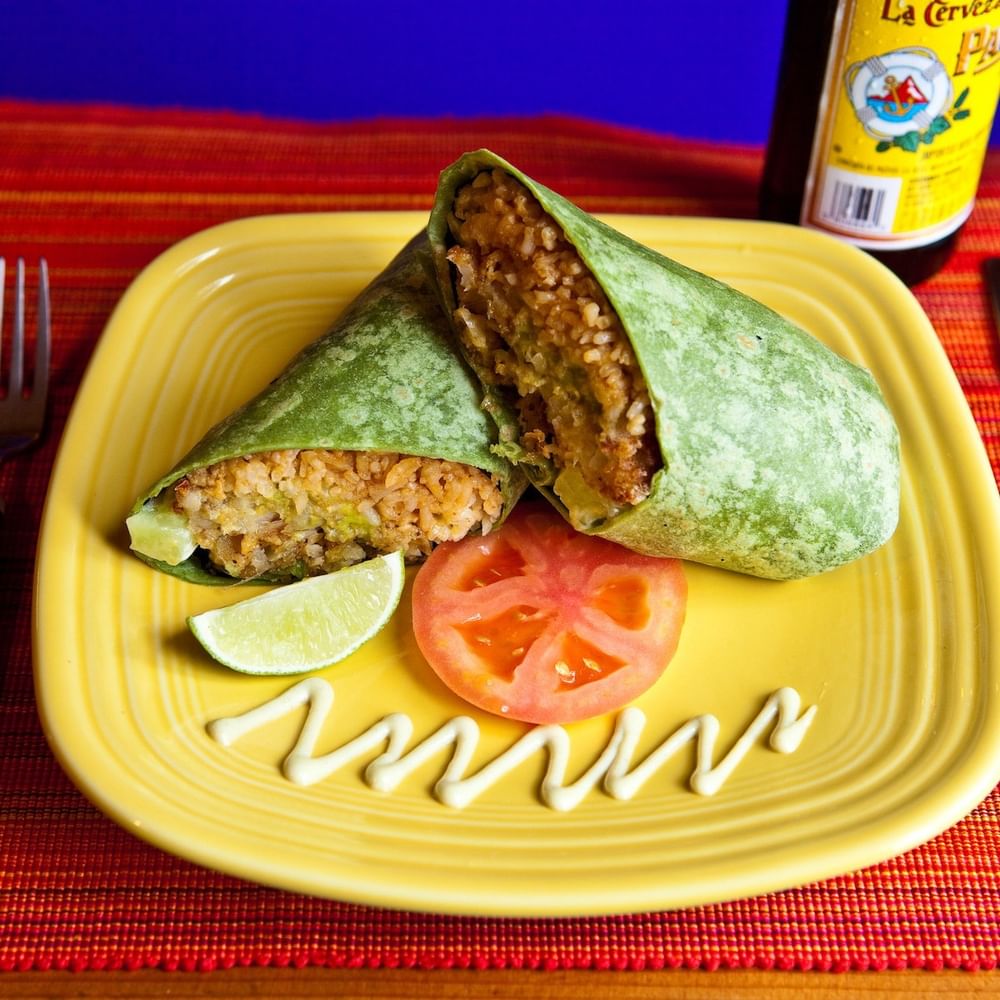 Wasabi Burrito (East Meets Mex!)