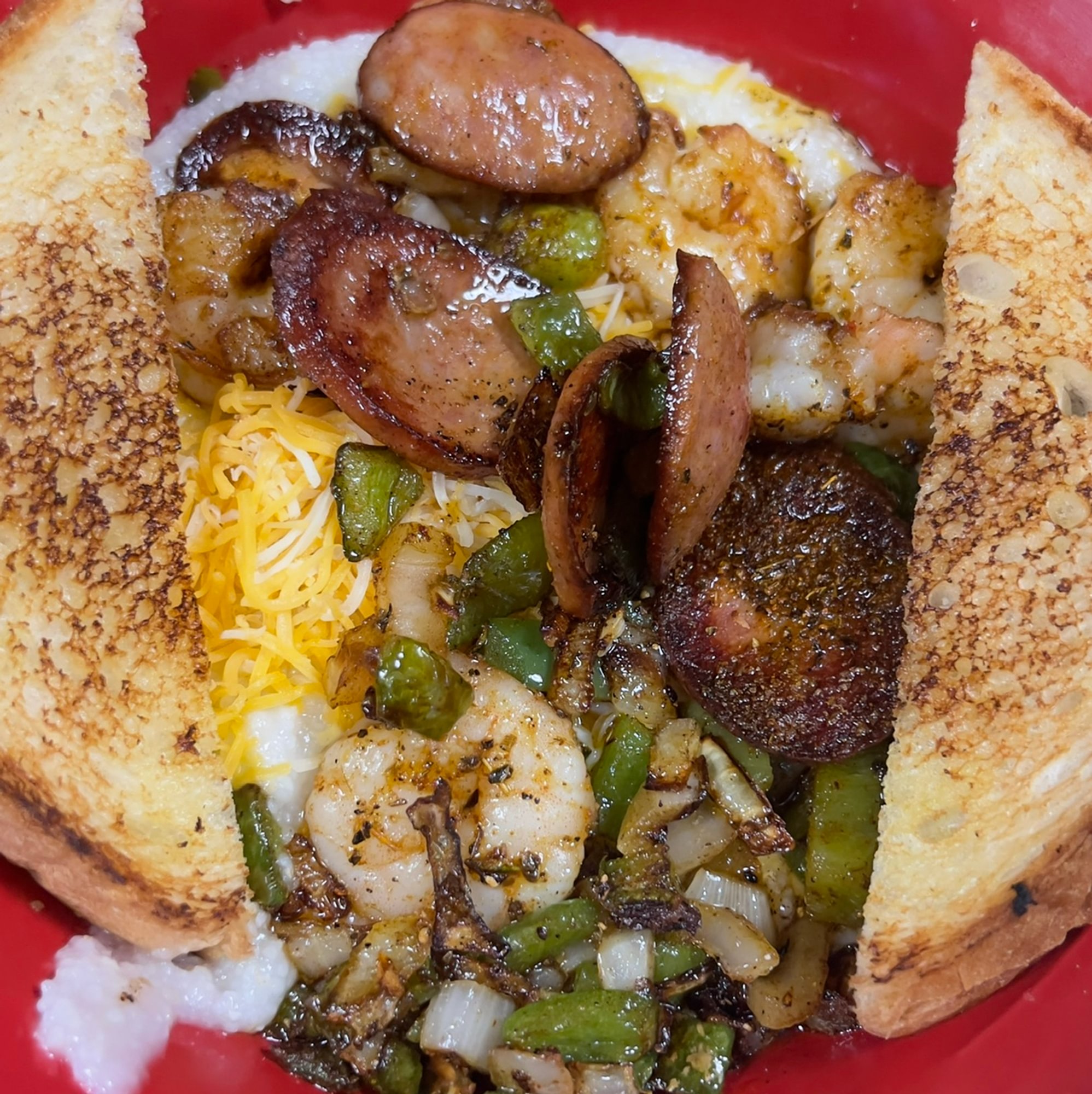Southern Grits and Shrimp