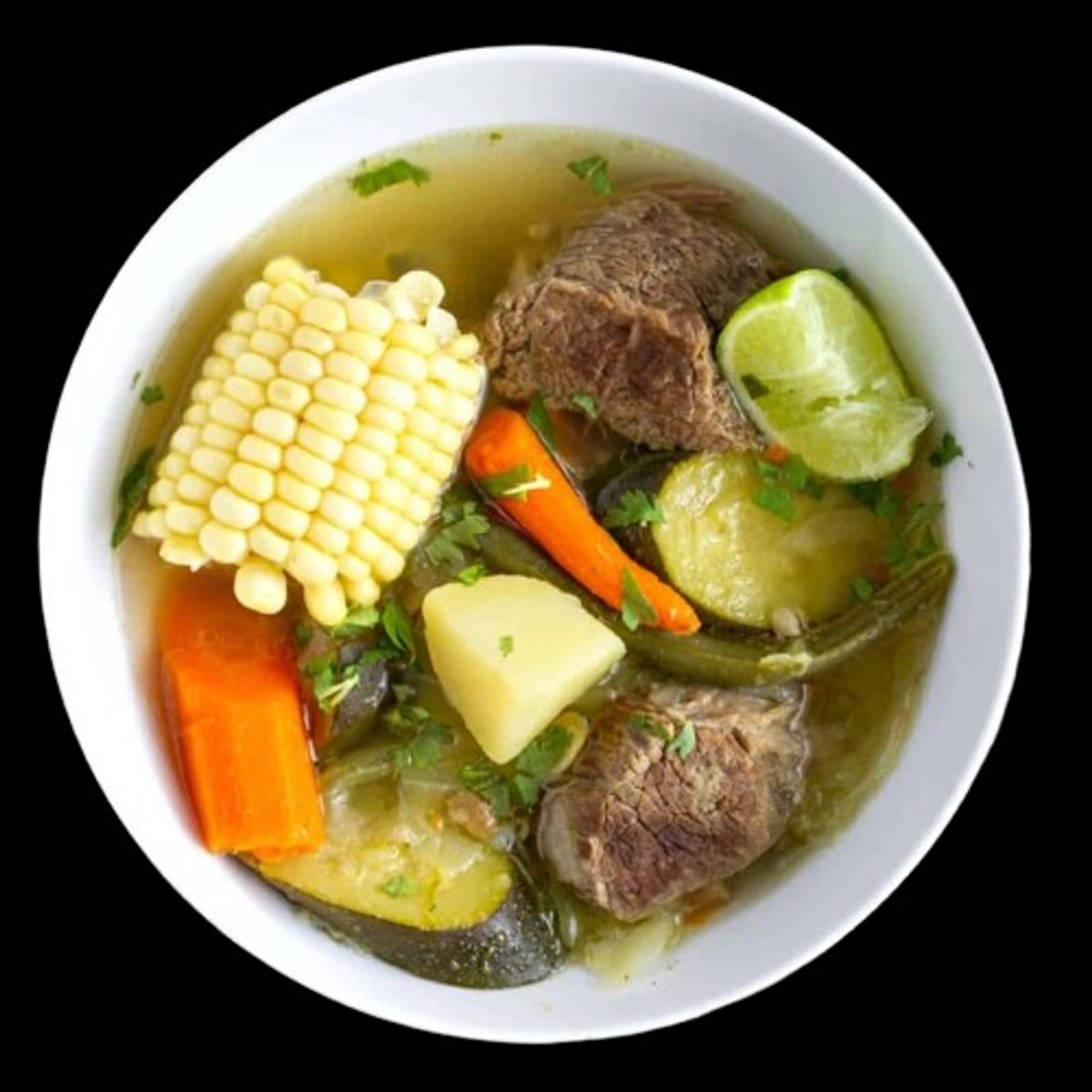 Beef soup with Vegetables