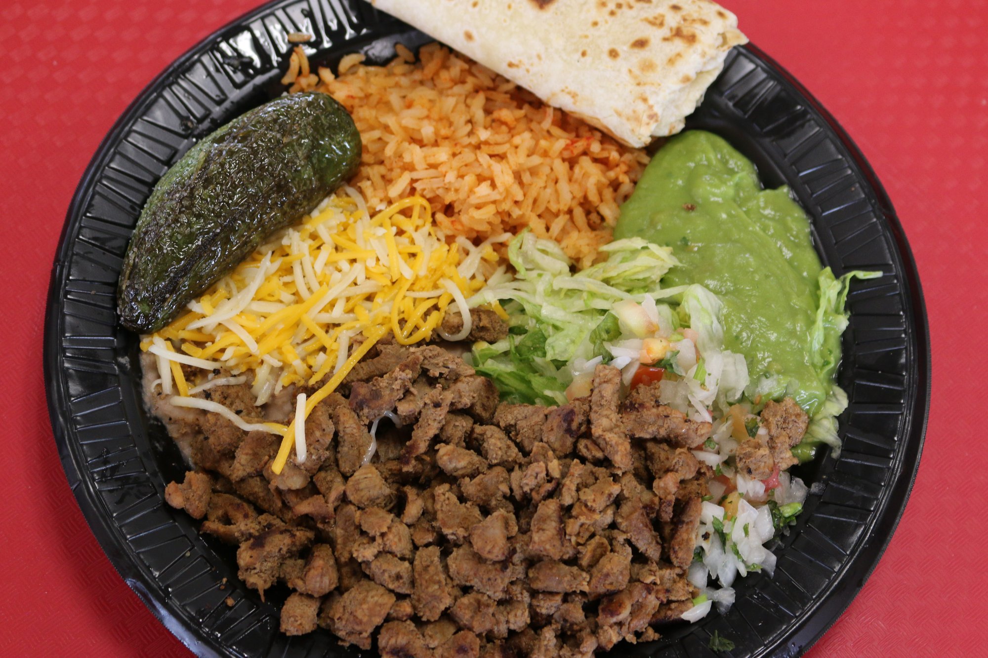 #10 Carne Asada Plate Combo