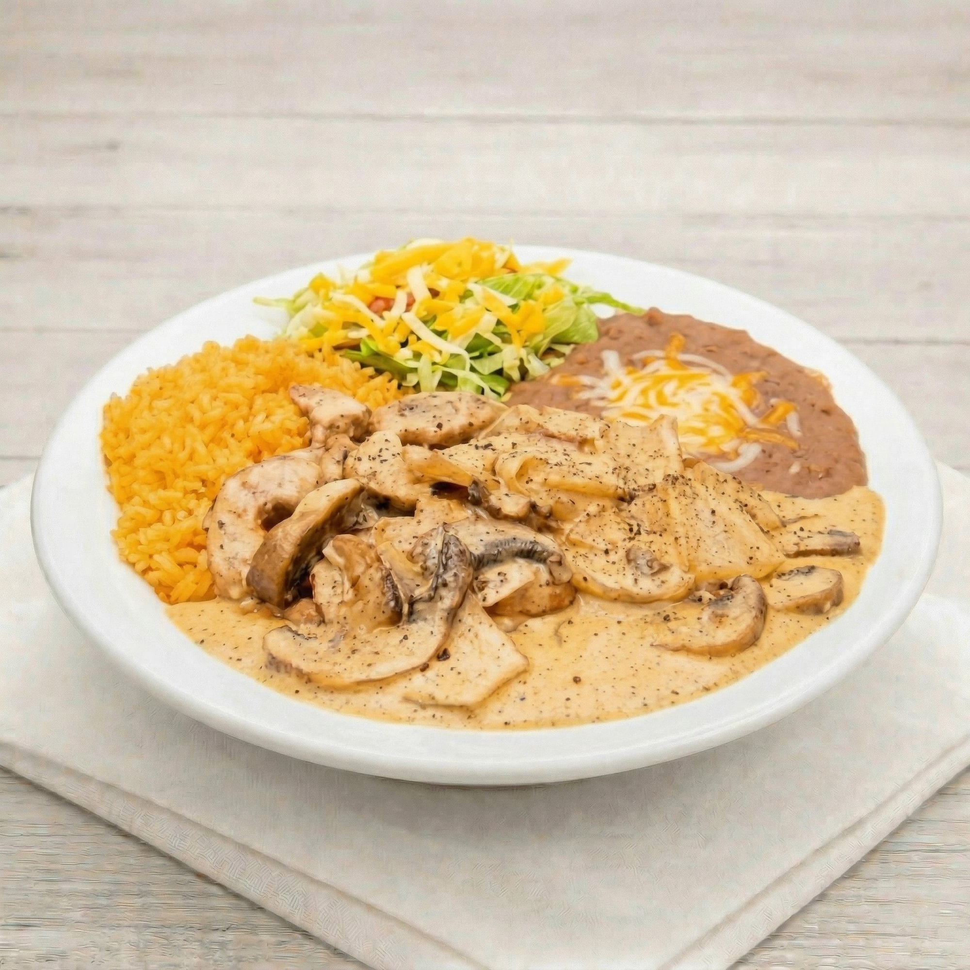 Pollo a La Crema