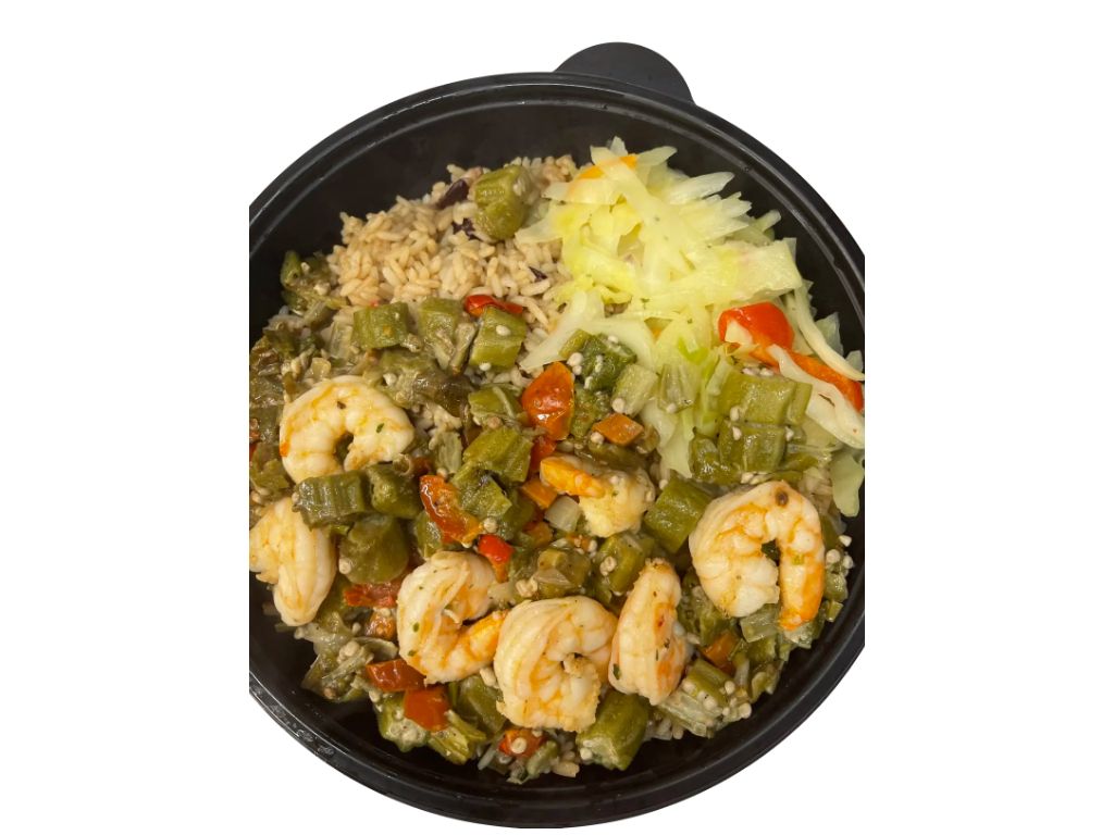 Shrimp & Okra Dinner