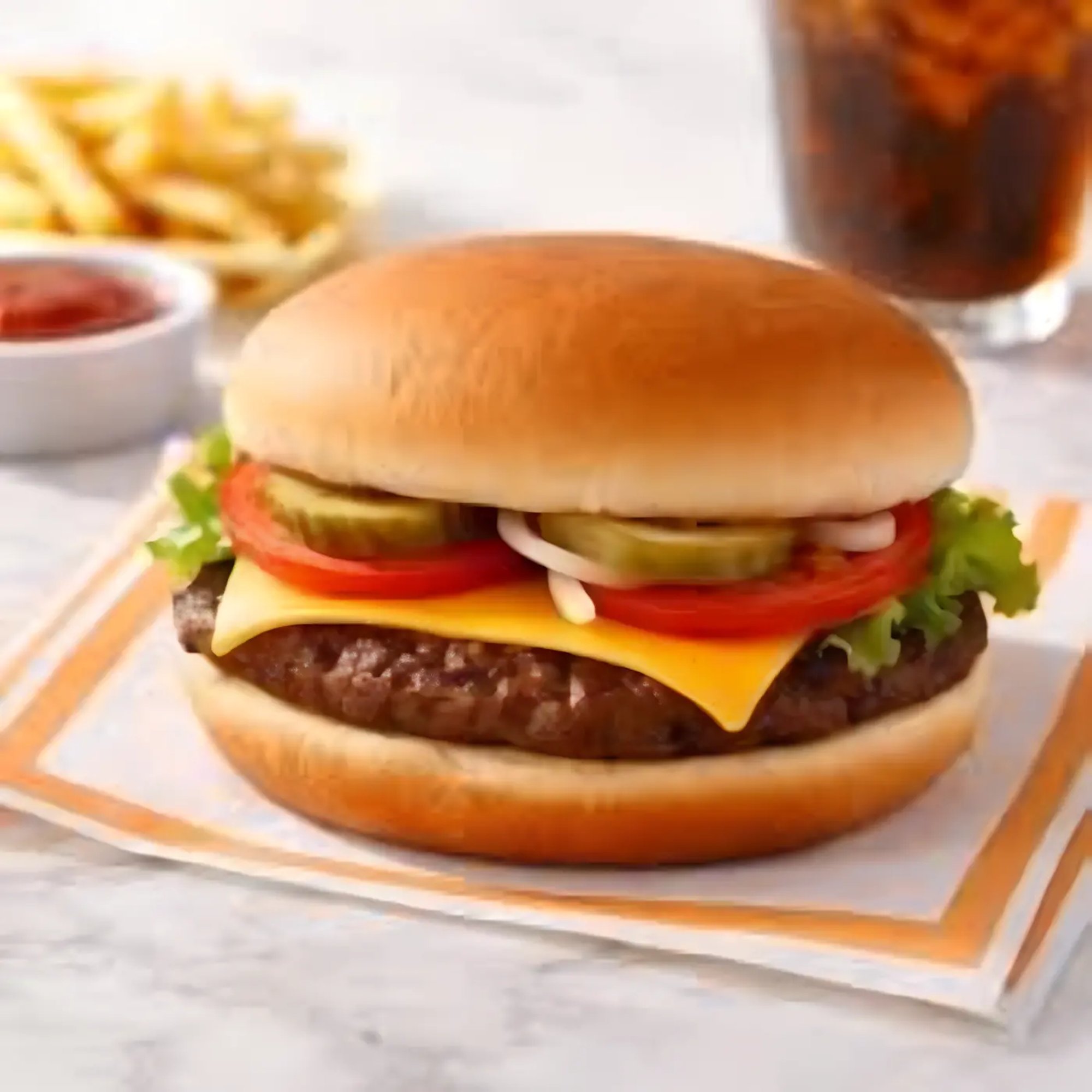 *CHEESEBURGER Deluxe (Double)