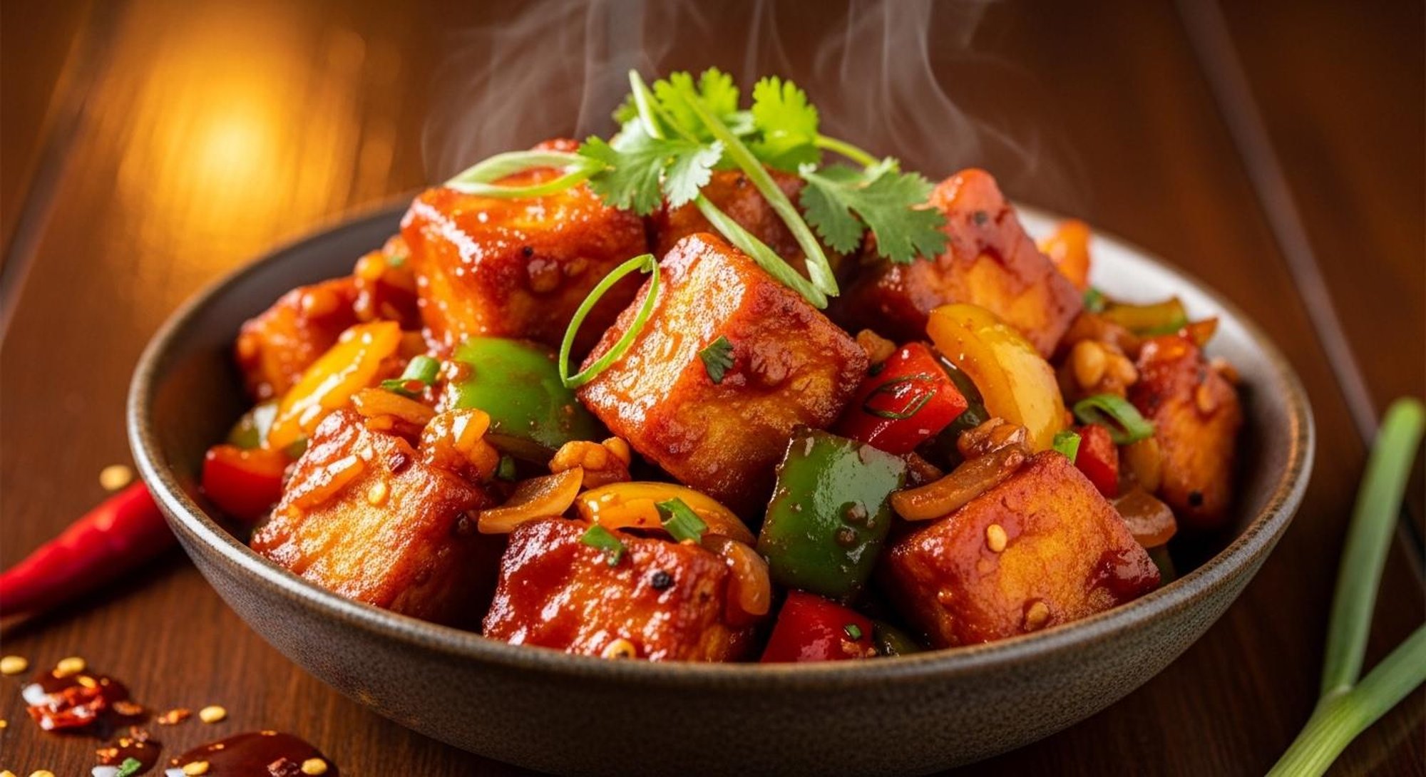 A012 Chilli Paneer