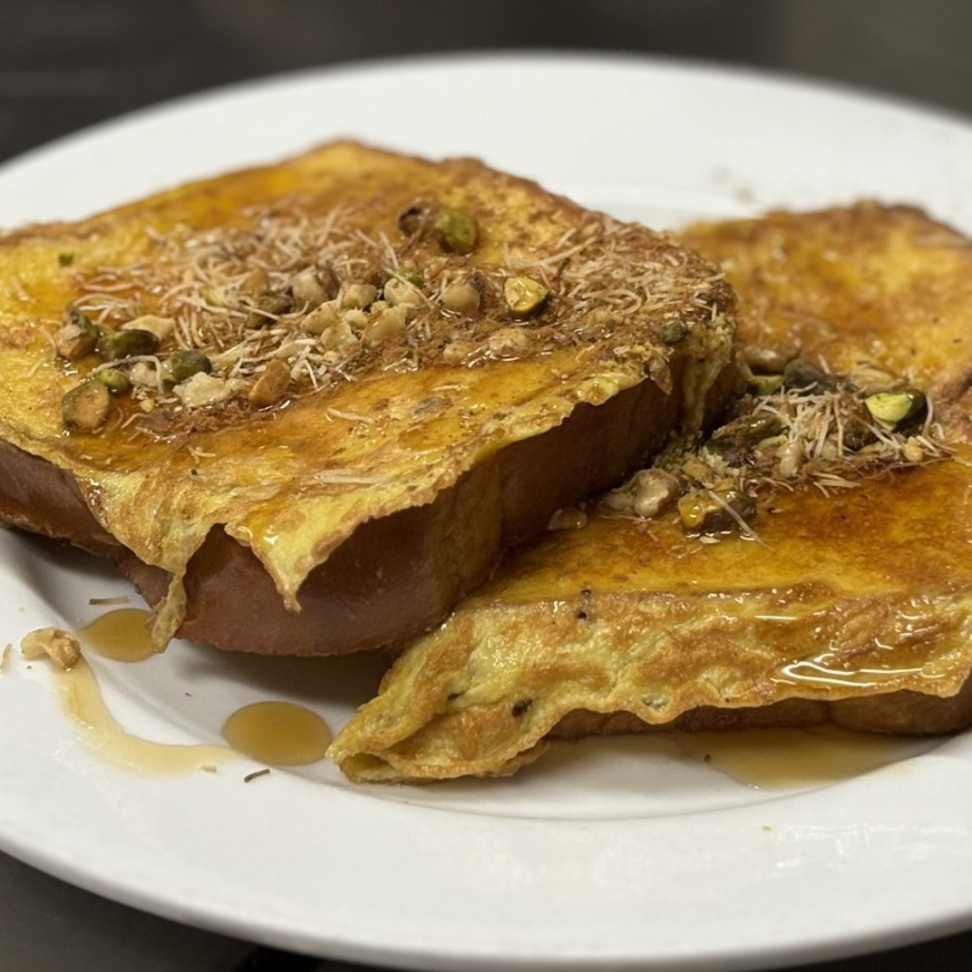Baklava Honey French Toast