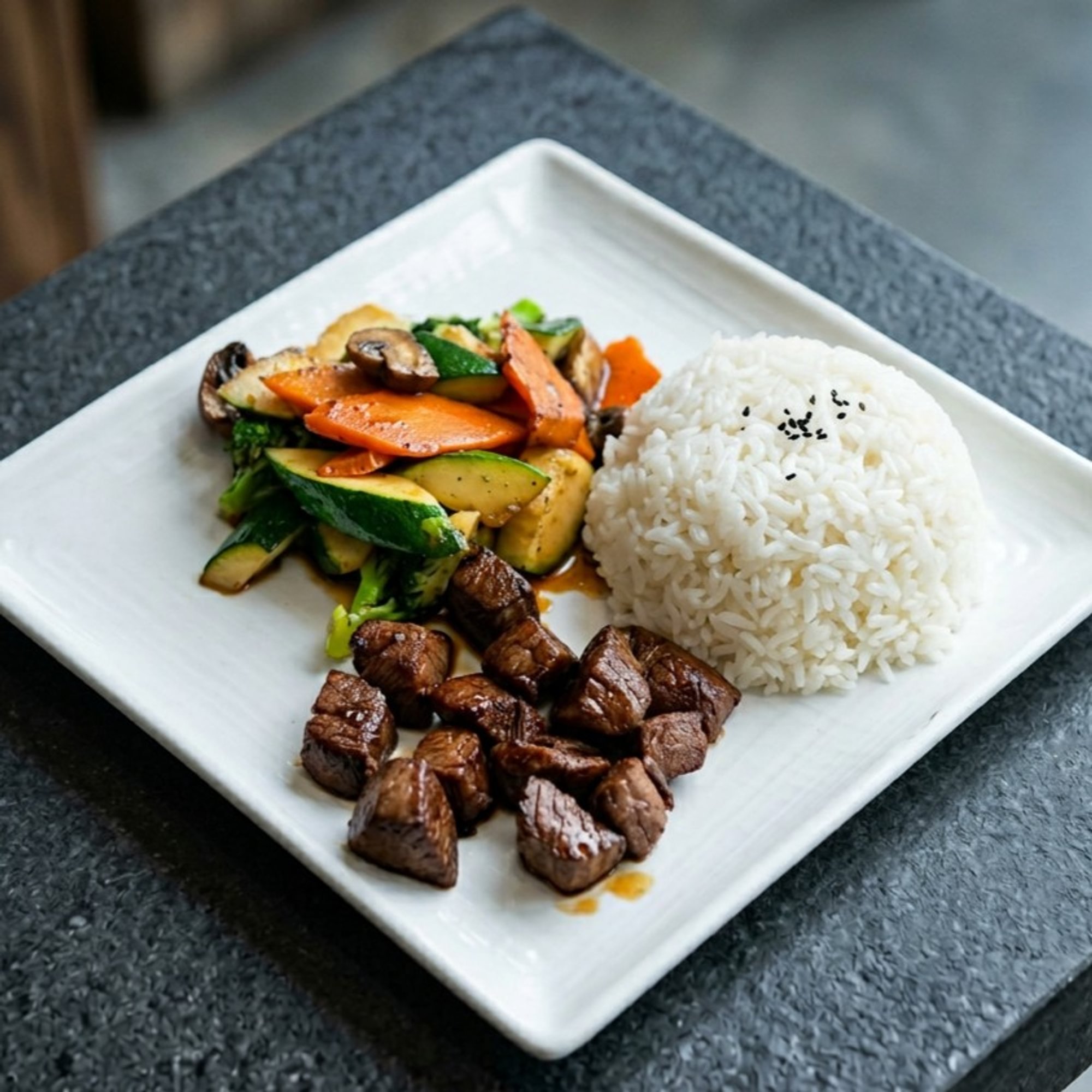 Filet Mignon Hibachi (Lunch)