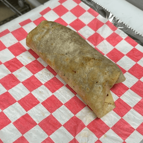 Chicken, Steak, Ground Beef Burrito