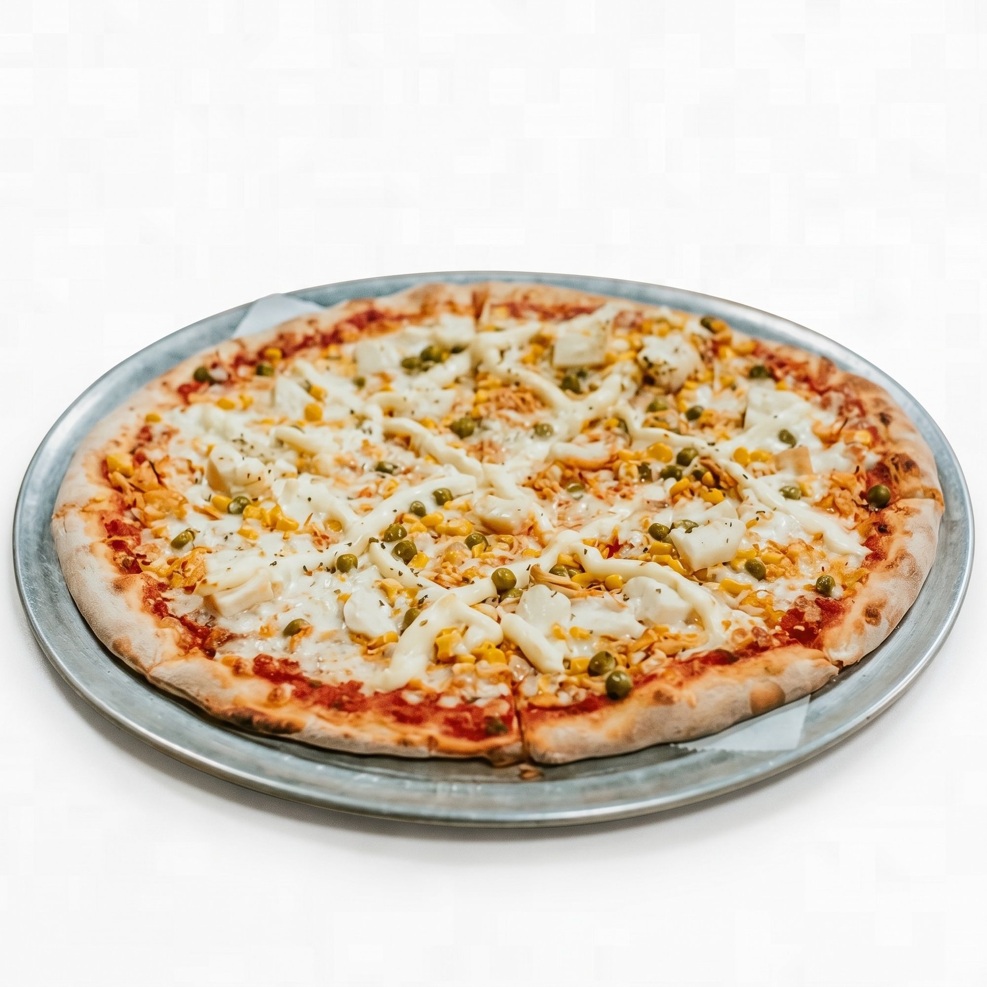 Chicken with Cream Cheese Pizza