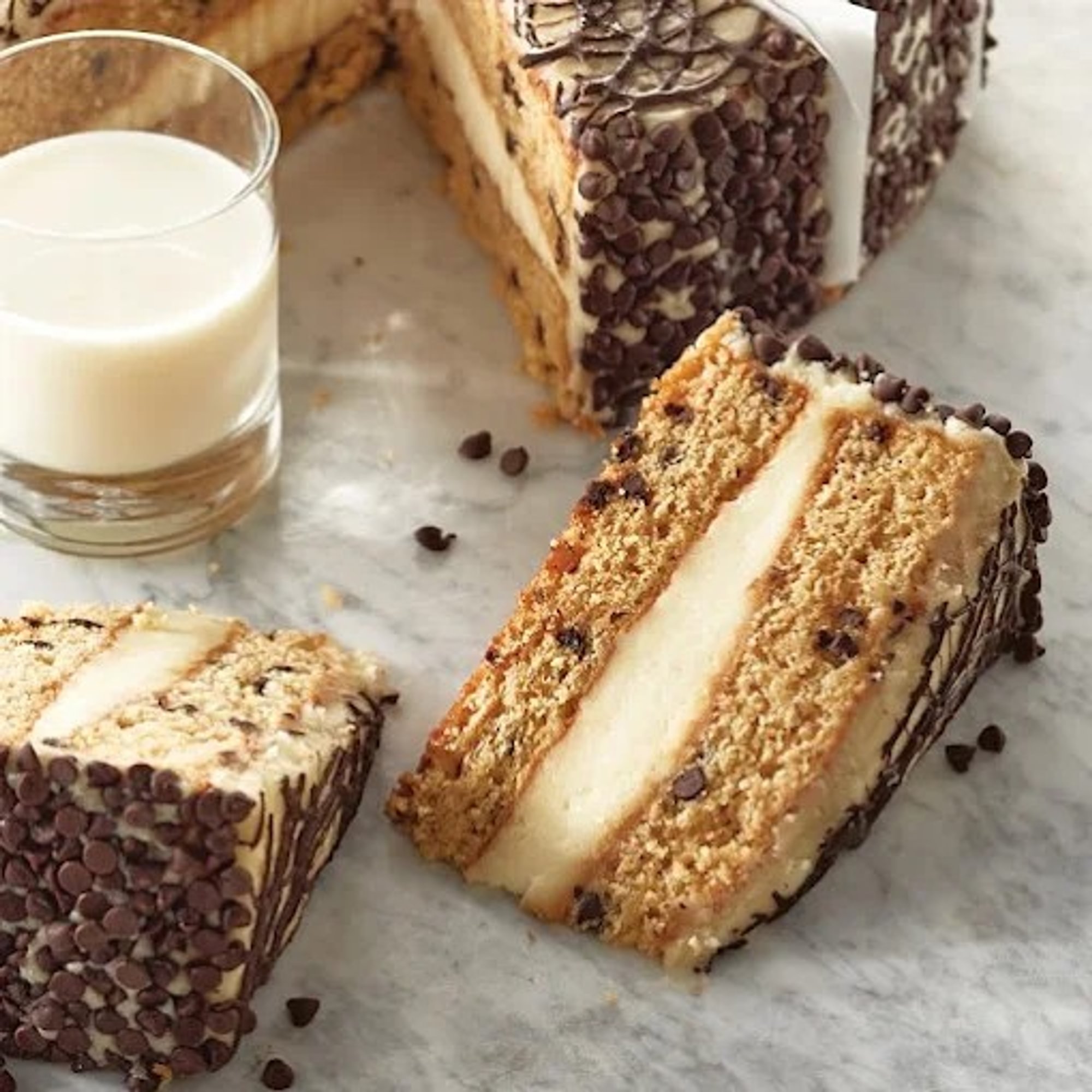 Chocolate Chip Milk Cake