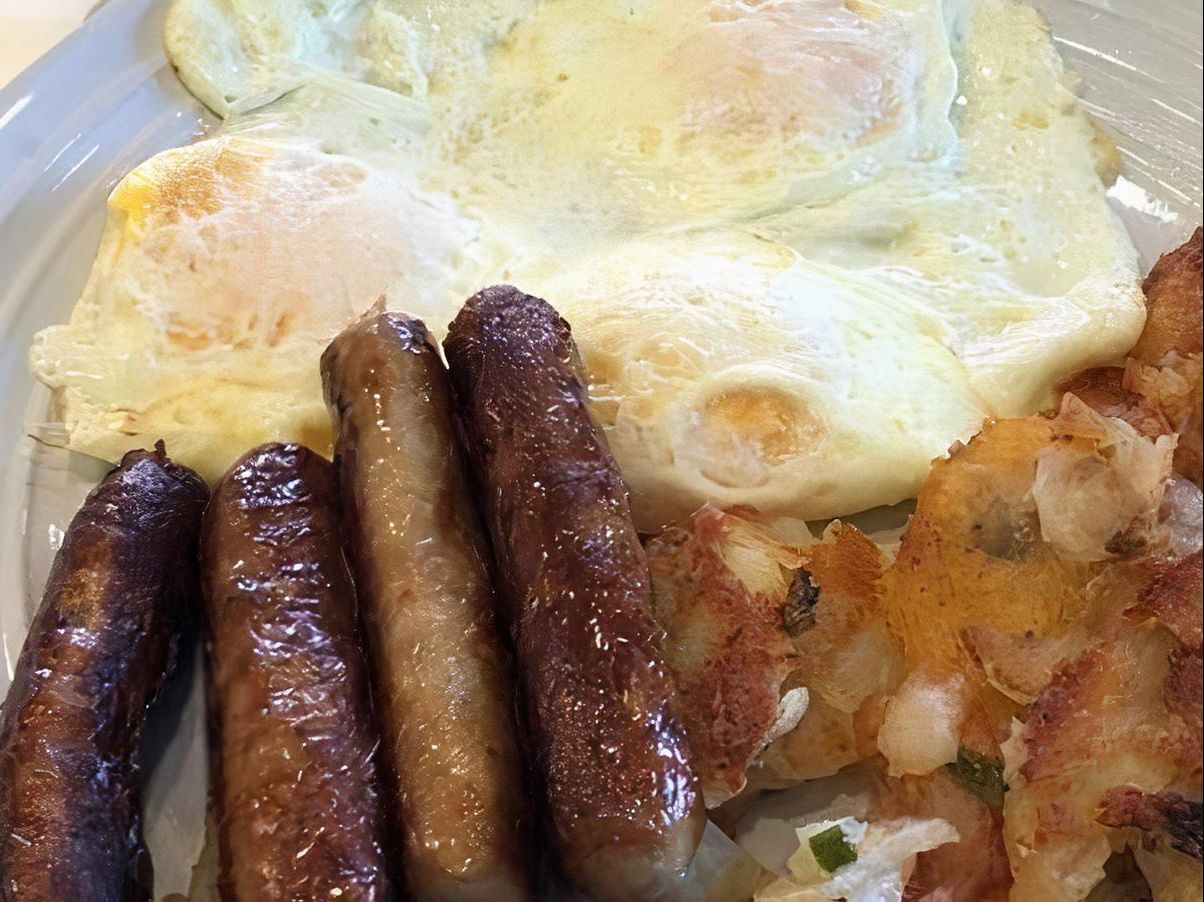 Sausage Patty & Eggs