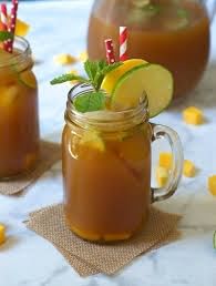 Mango Iced Tea Drink