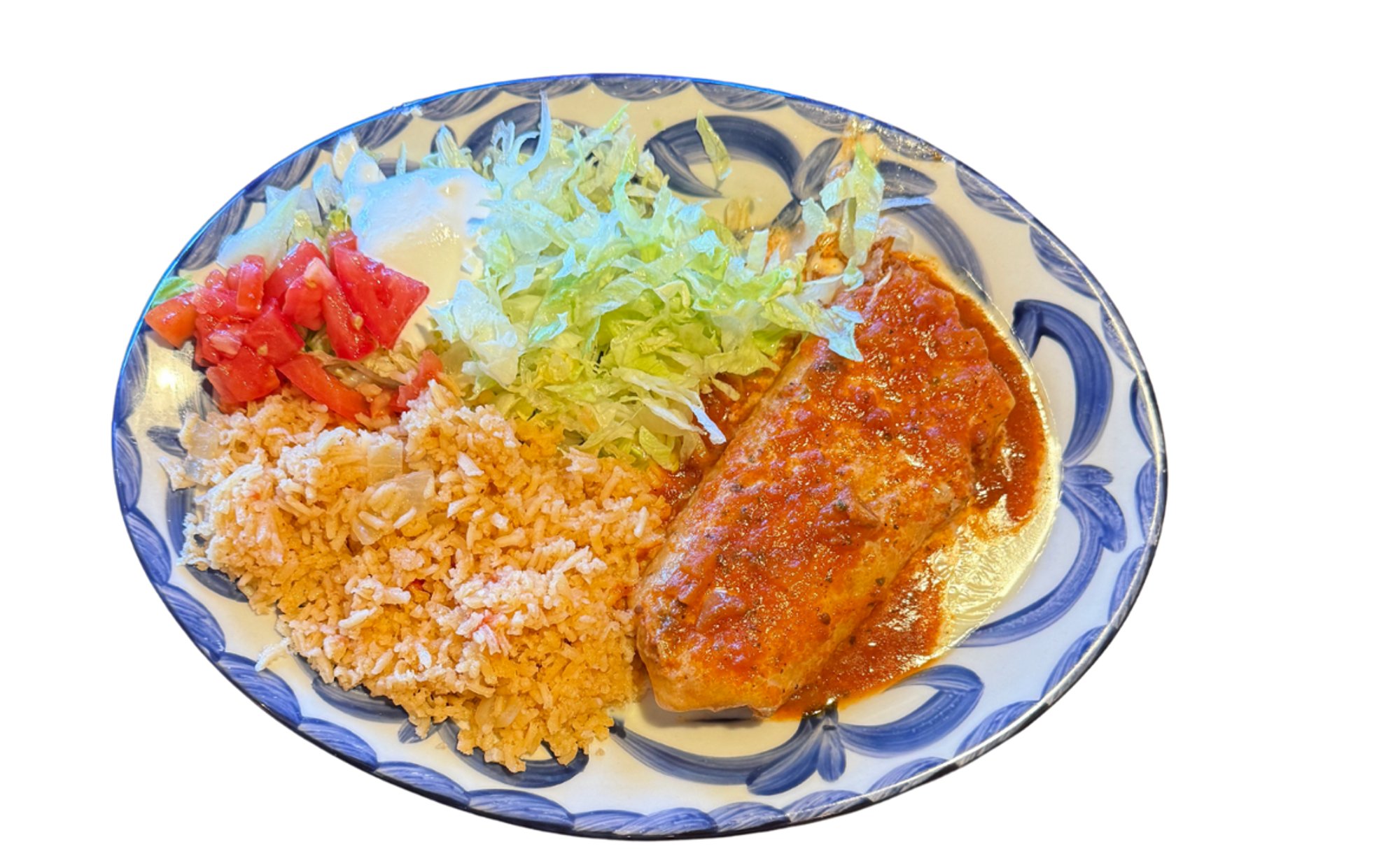lunch chimichanga