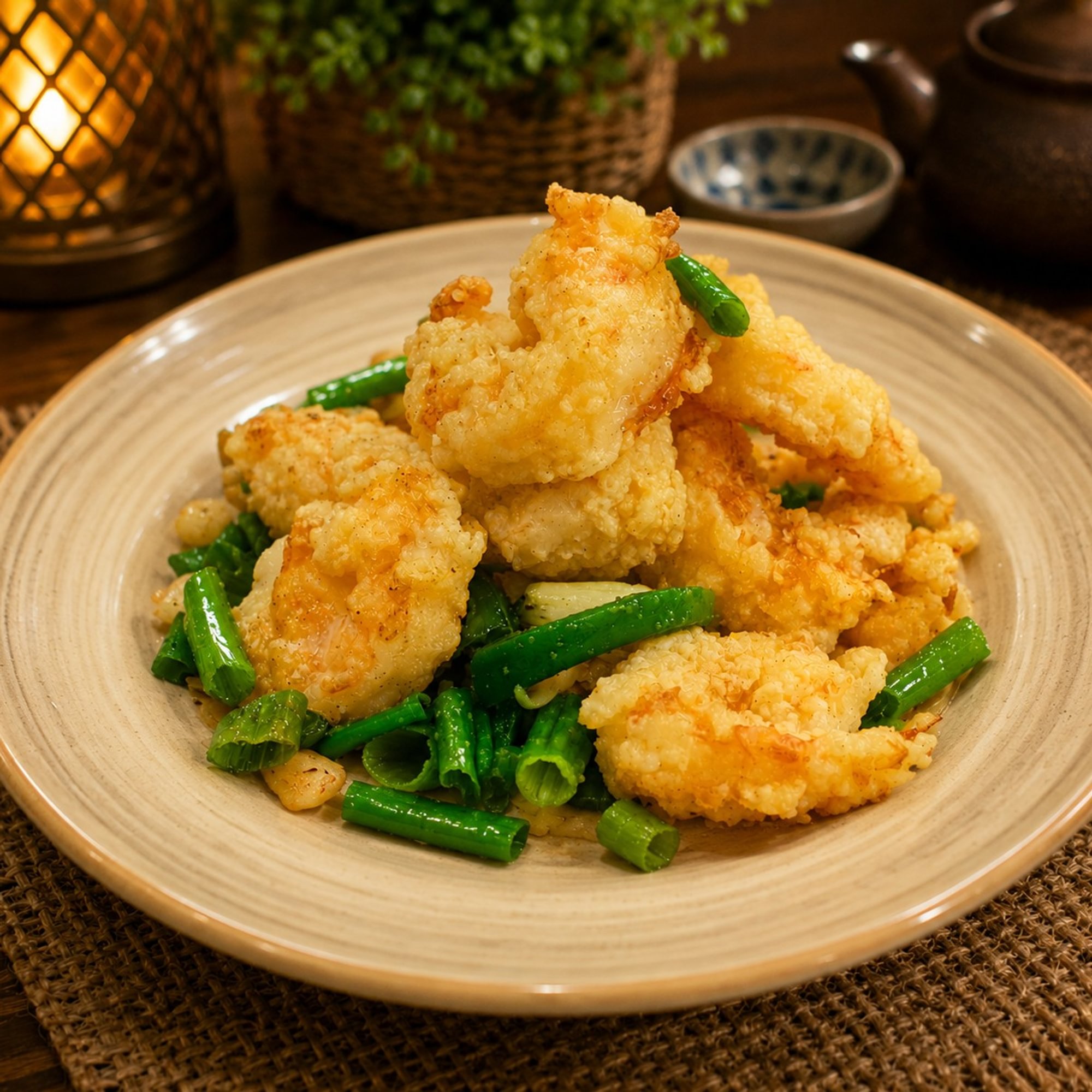 Crispy Jumbo Shrimp (Shell On) / 椒盐虾
