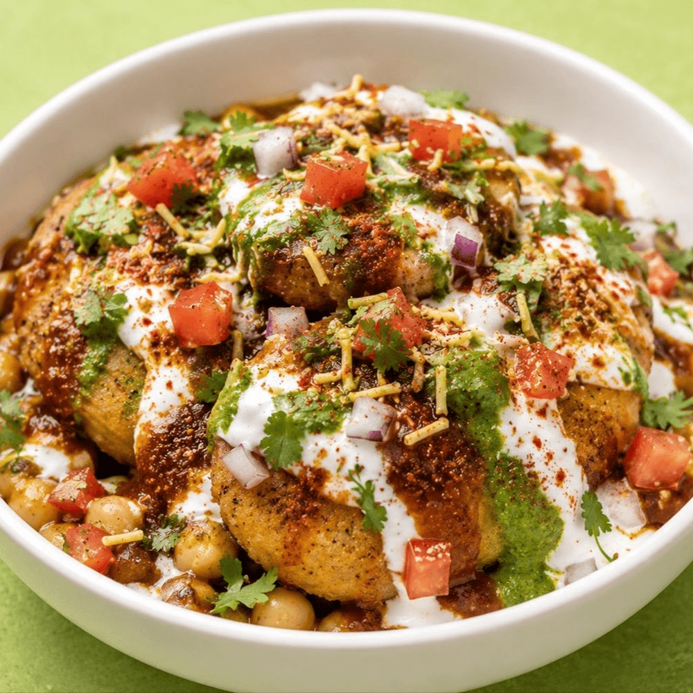 Aloo tikki chaat