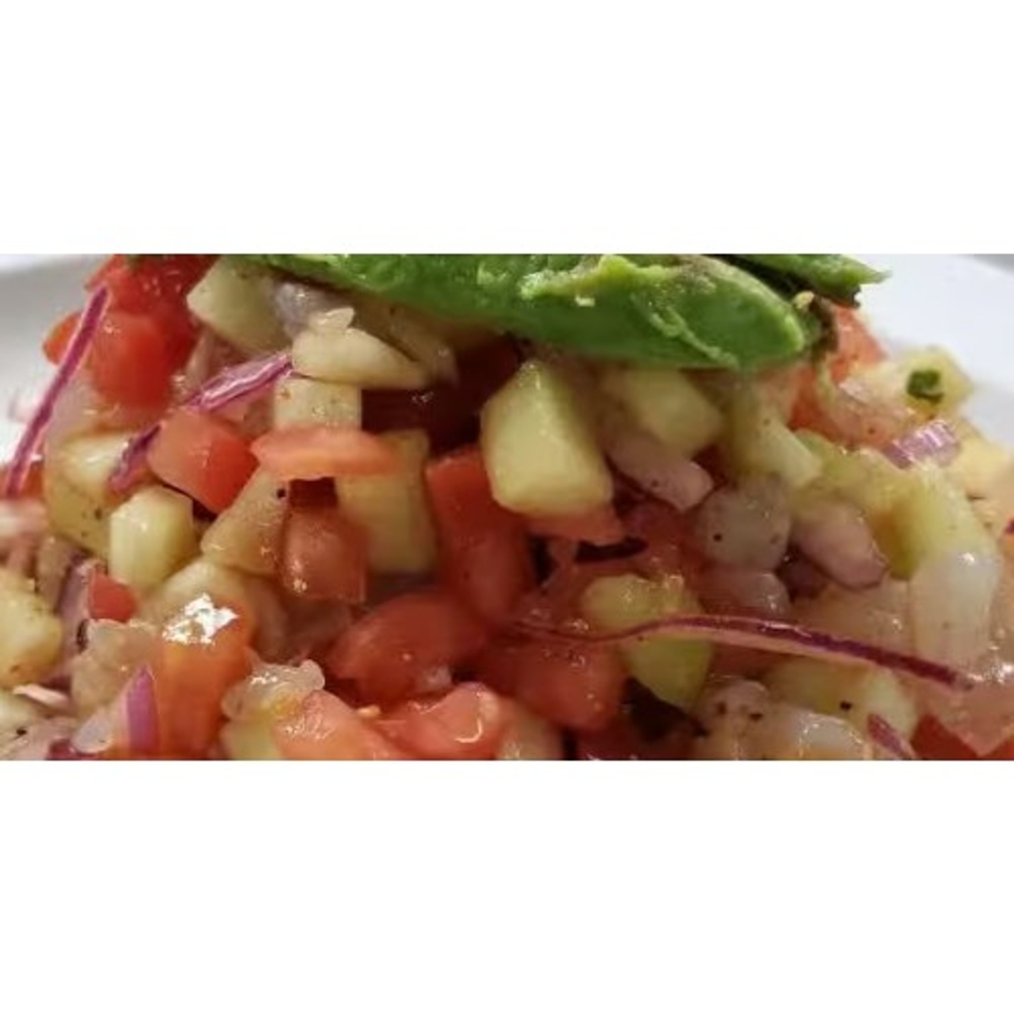 Tostadota Ceviche De Camaron Curtido