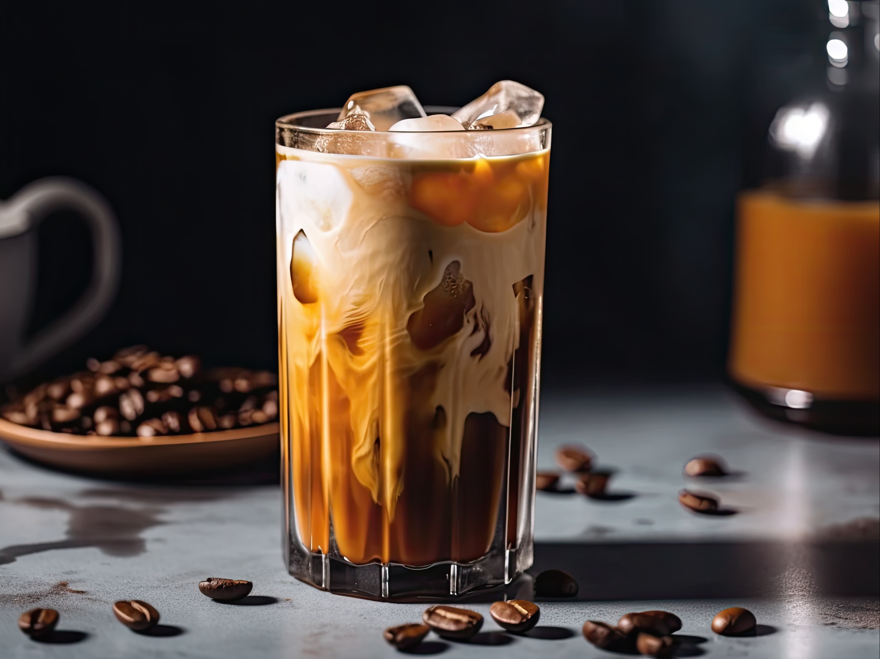 Iced Honey Vanilla Latte