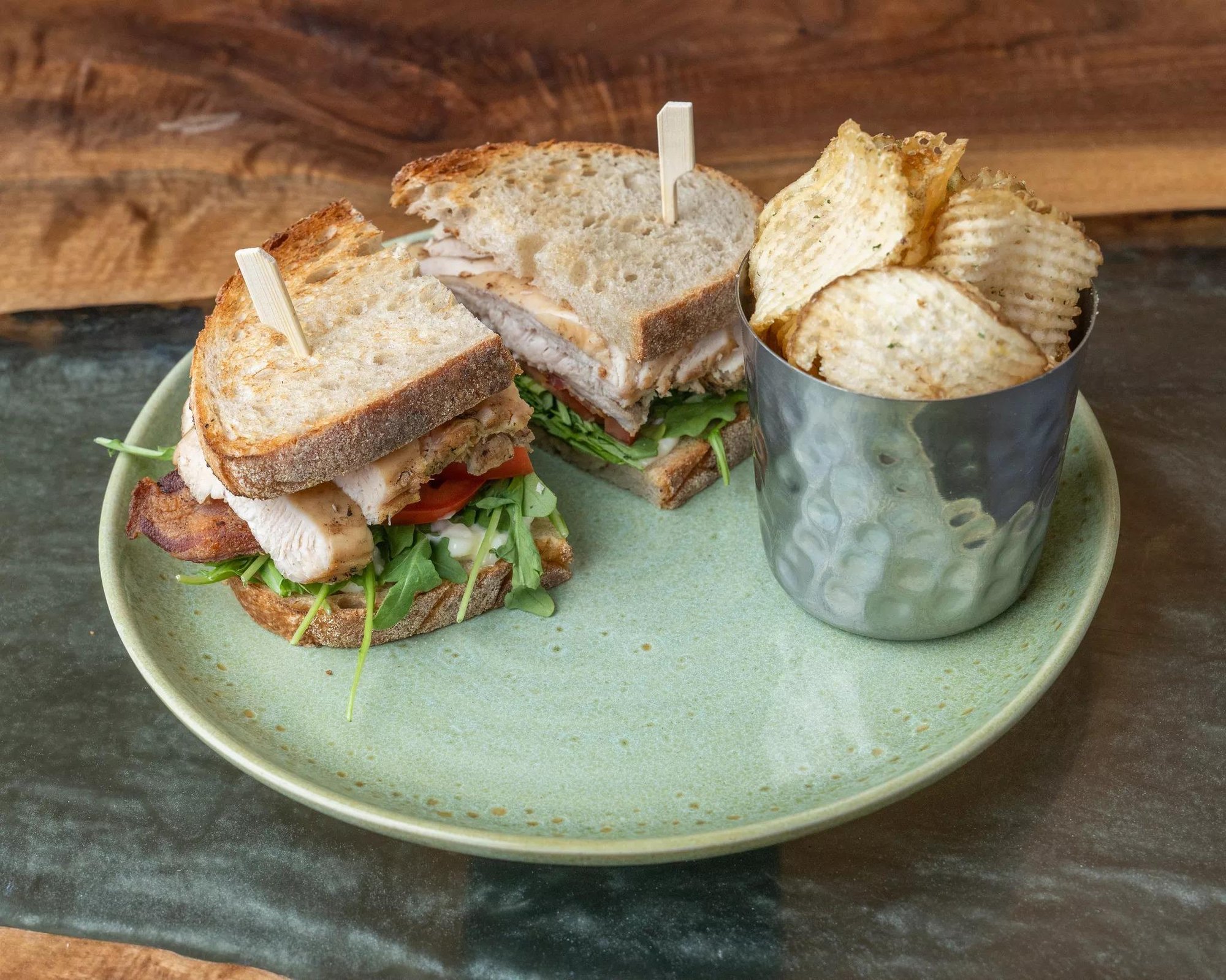 Rotisserie Chicken Club Sandwich
