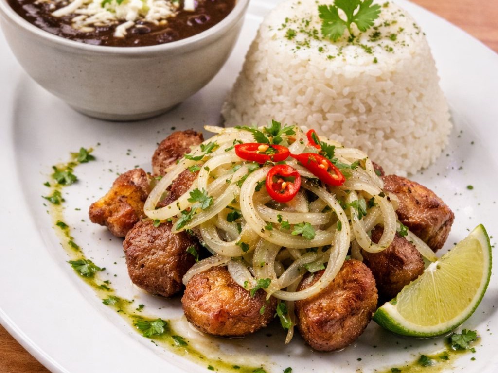 Crispy Fried Pork / Puerco Frito