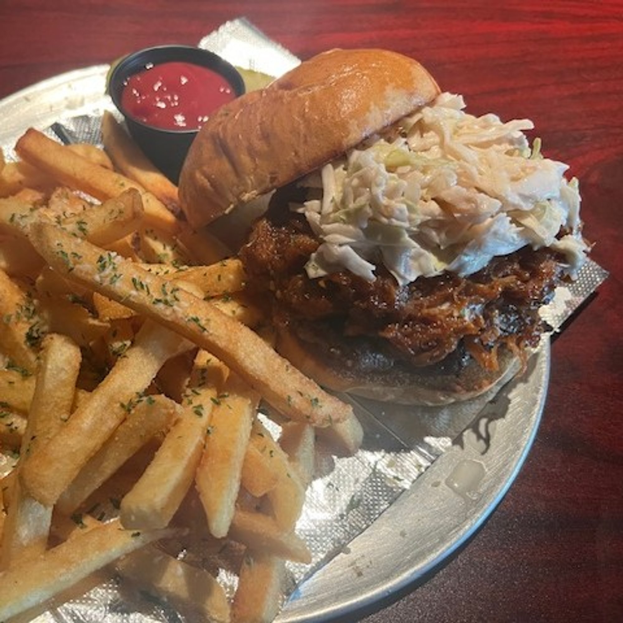 Burpork's Slaw Burger