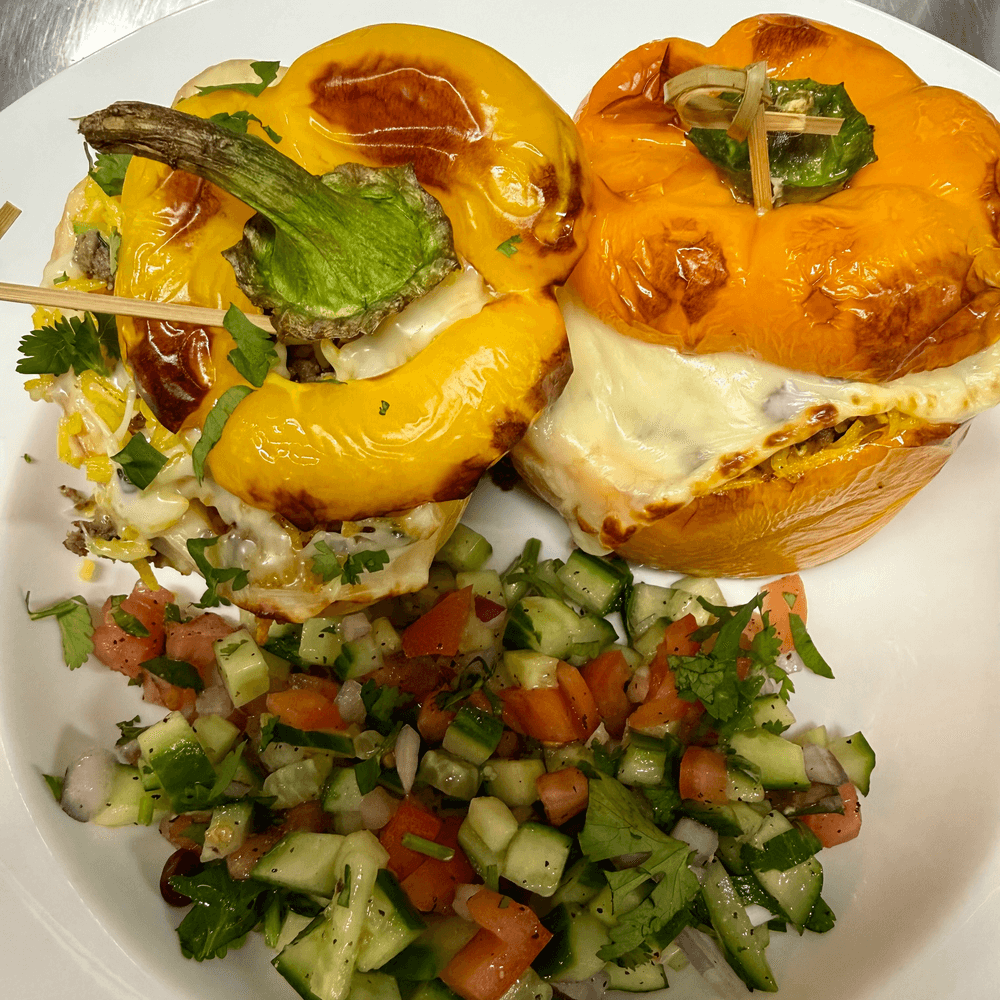 Lamb Stuffed Peppers