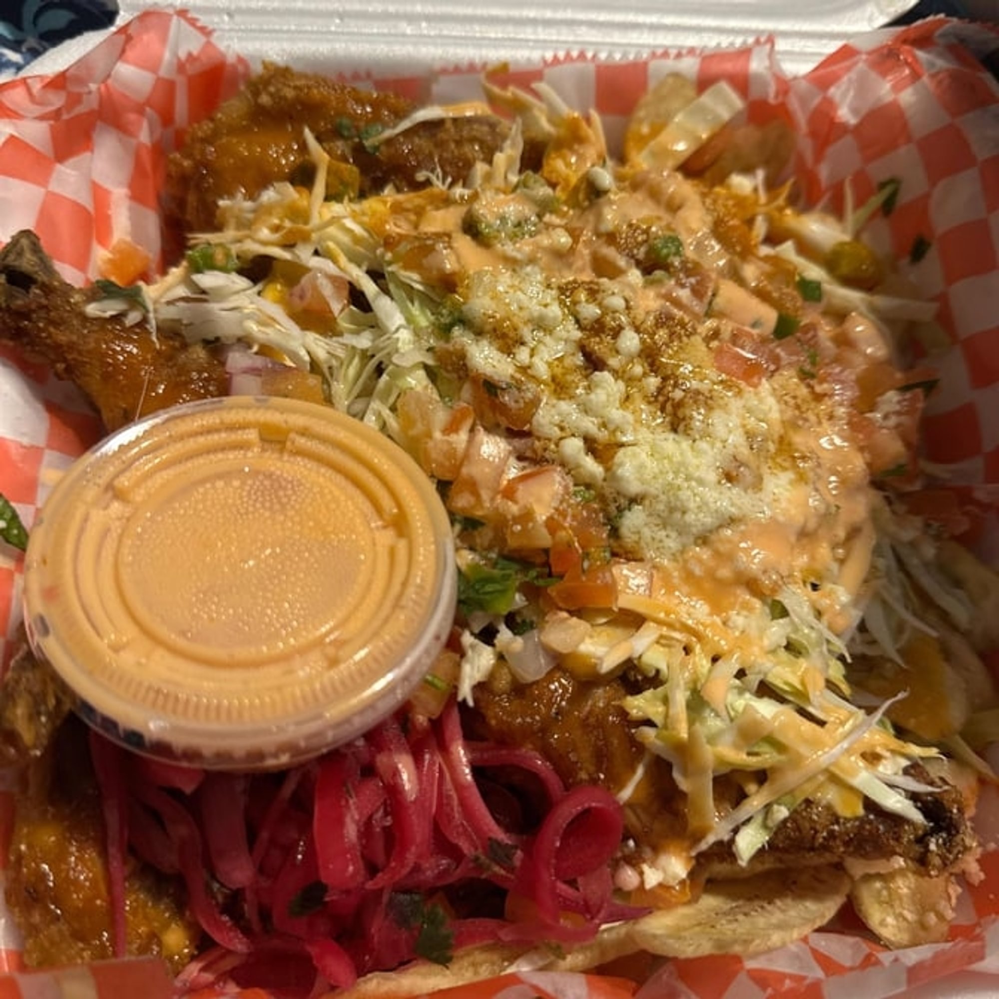 Pollo Con Tajadas