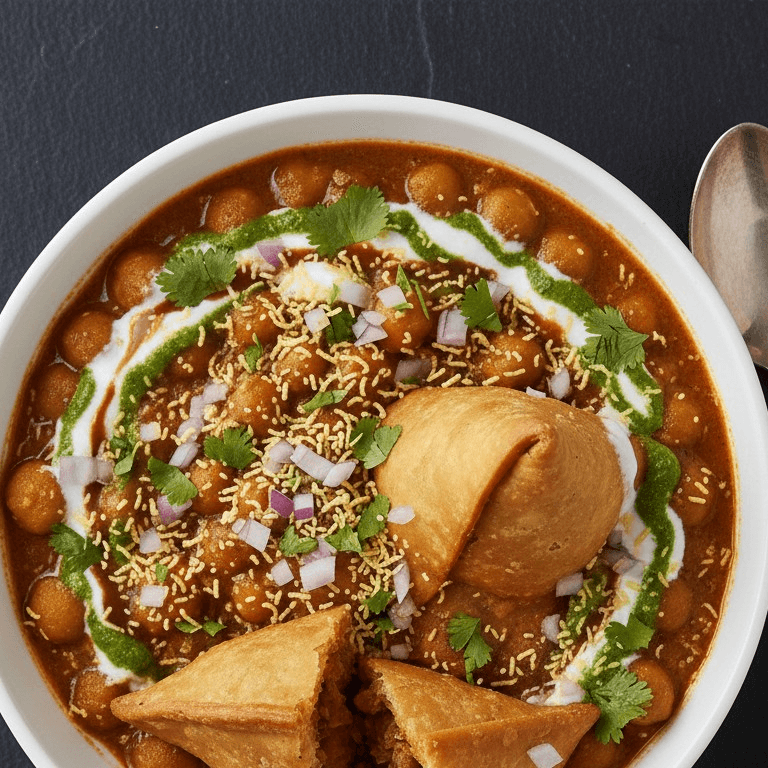 Samosa Chaat