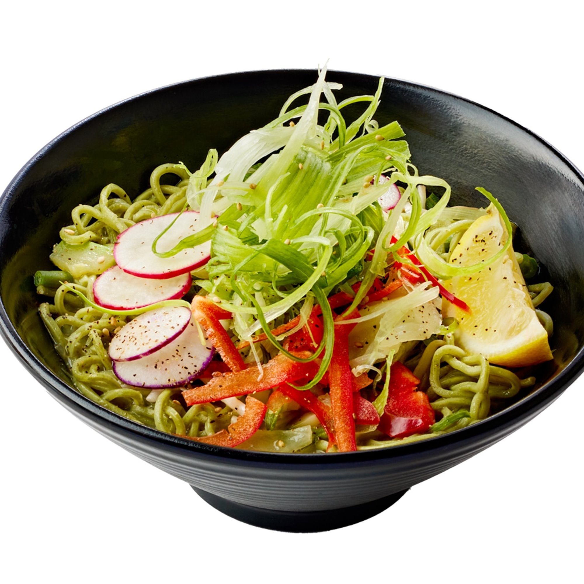 Vegan Creamy Vegetable Ramen (Kale Noodle)