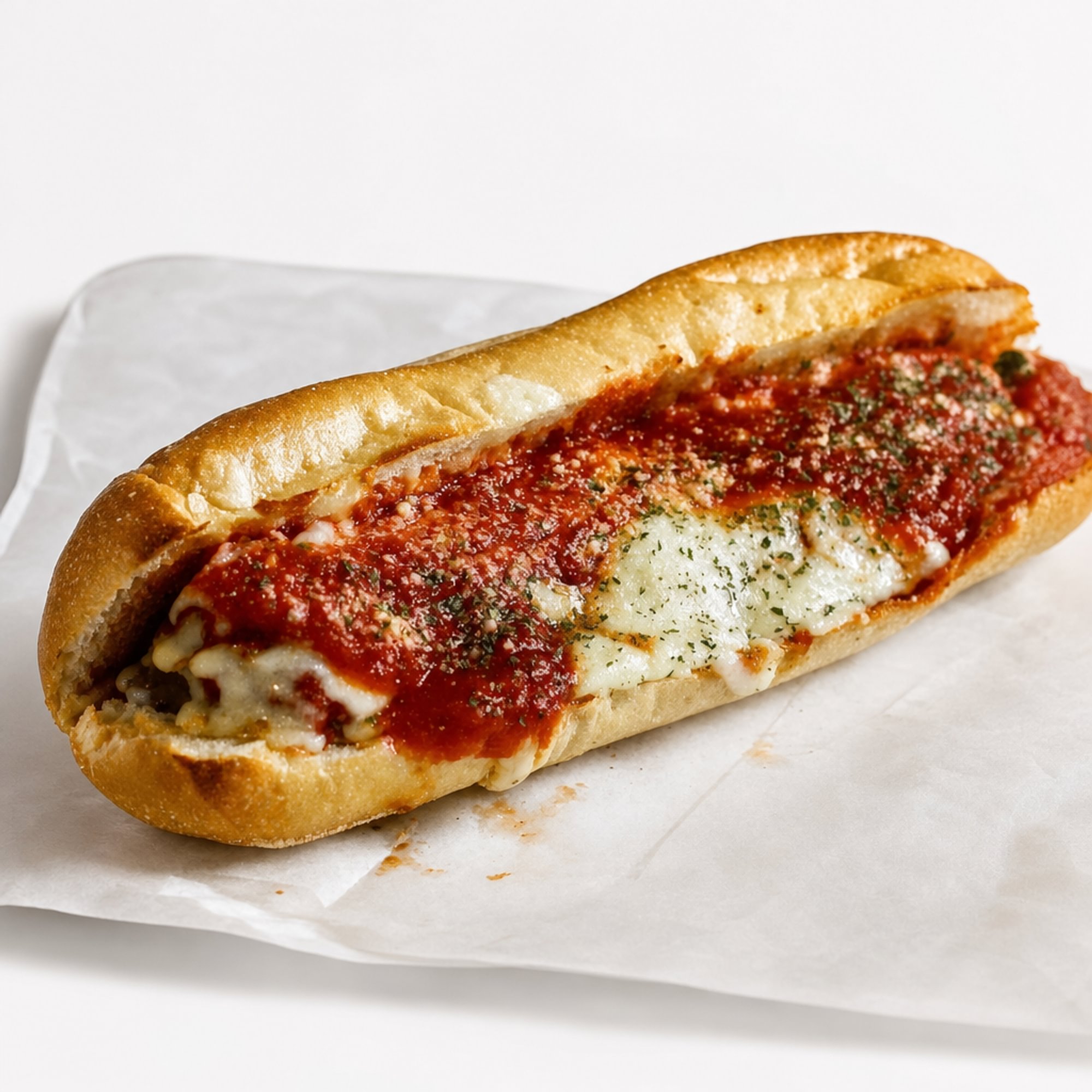 Meatball Parmigiana Hero
