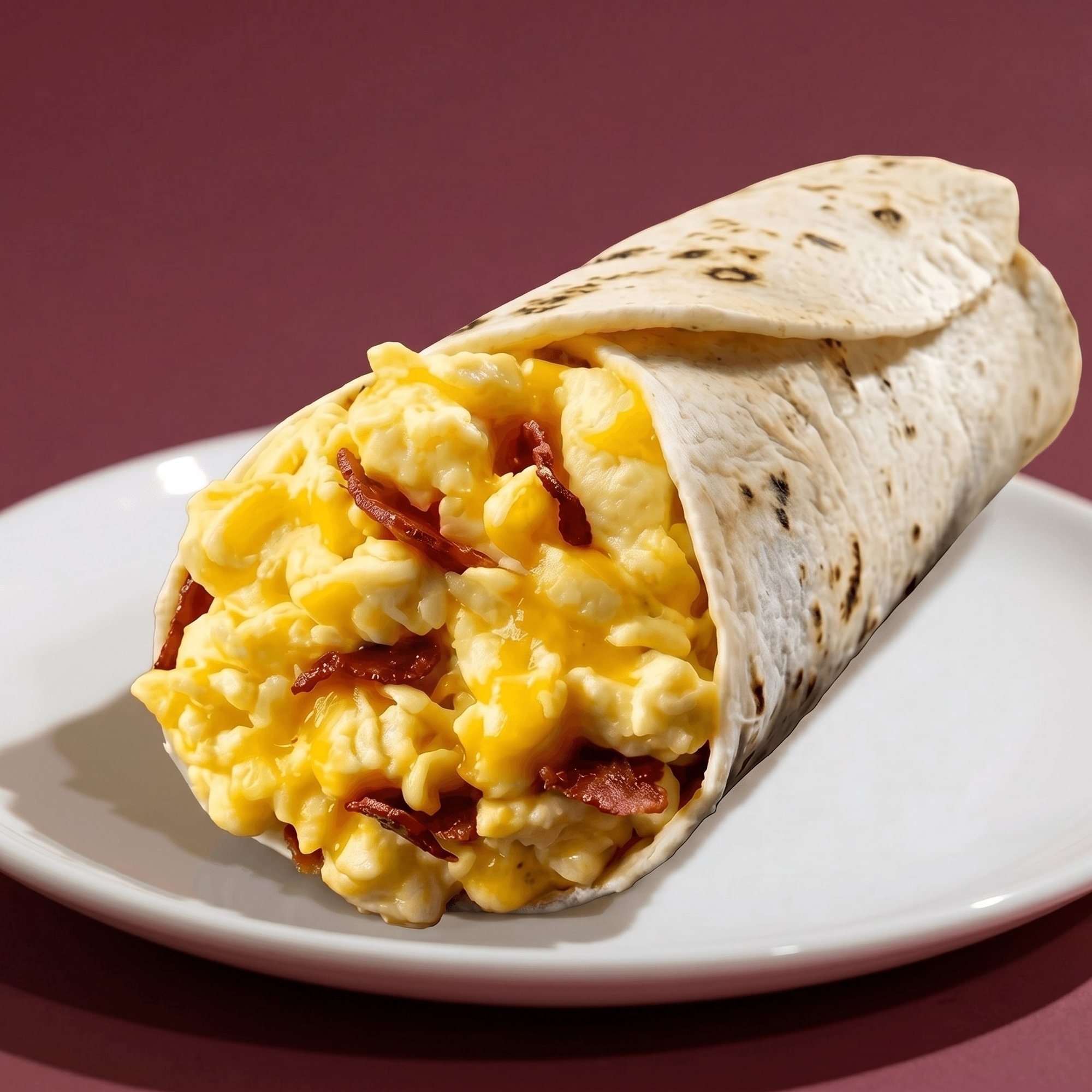 Bacon, Egg, and Cheese Burrito