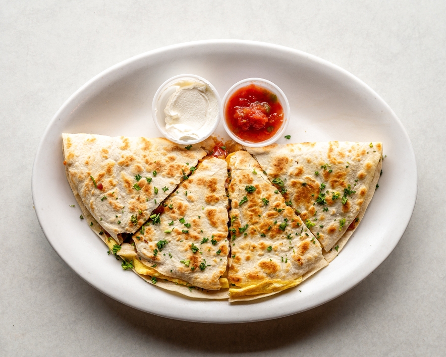 Western Breakfast Quesadilla
