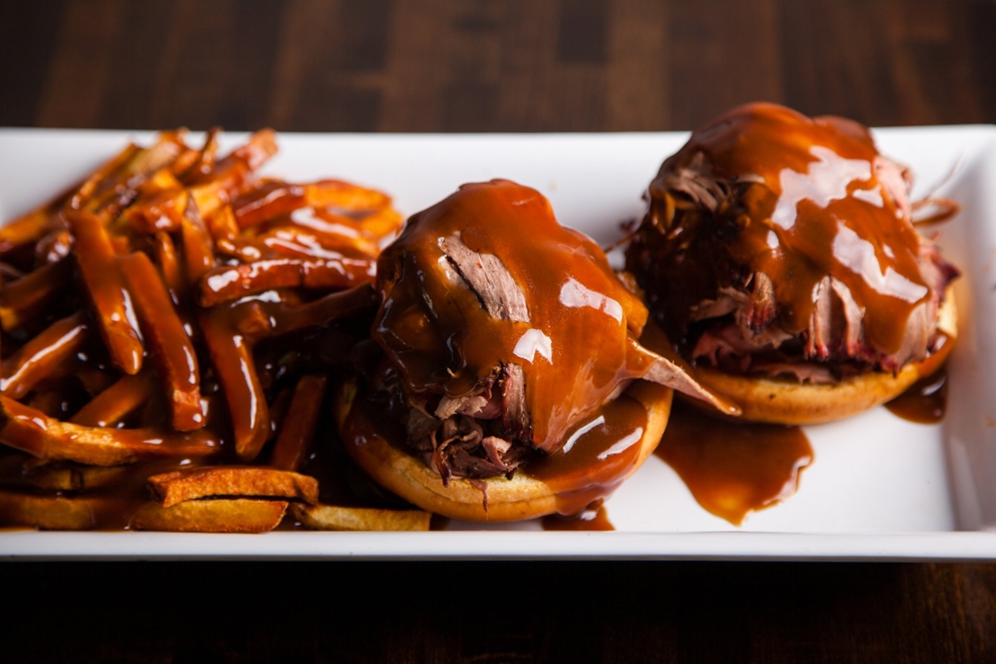 Hot Pit Beef with Gravy