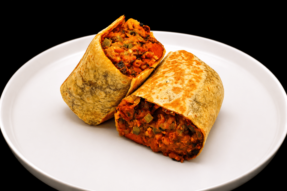 Tomato Sunrise Burrito