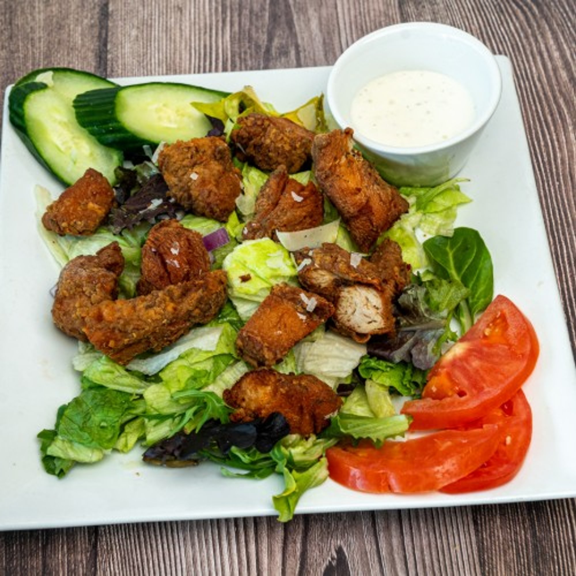 Crispy Chicken Salad
