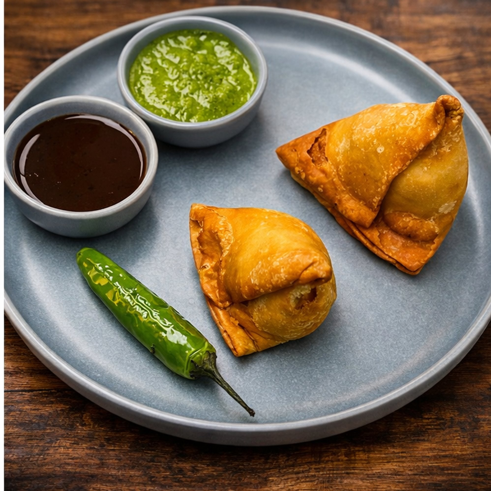 Veggie Samosas (2pcs)