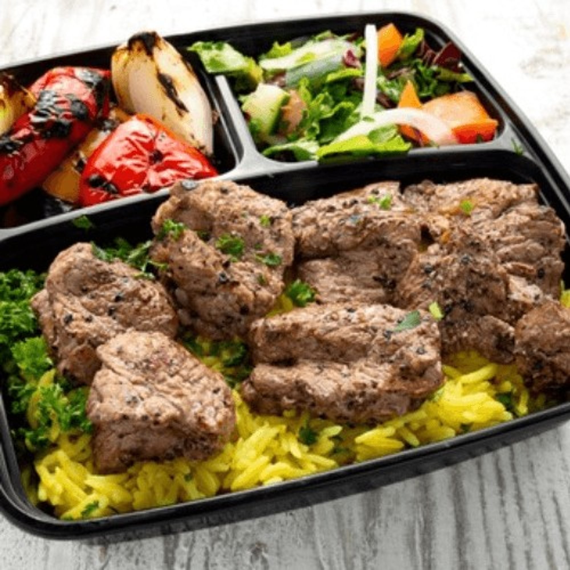 Beef Shish Kabab Platter
