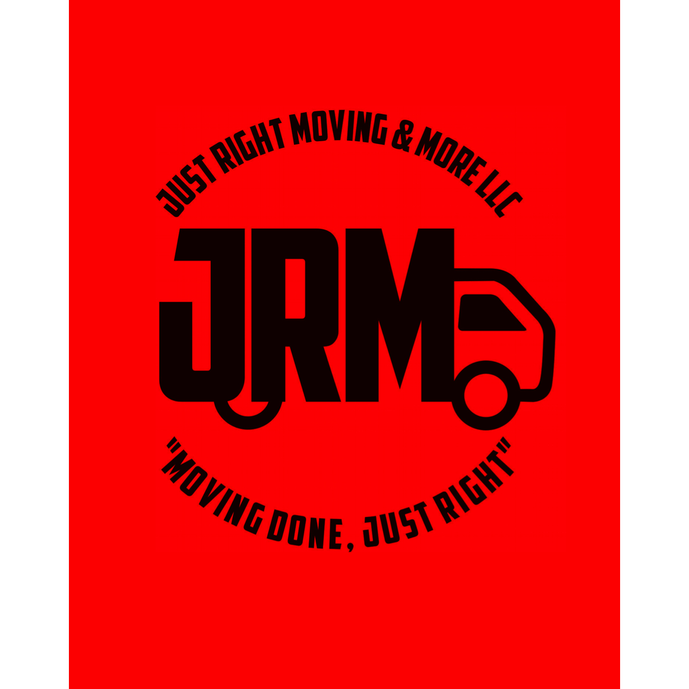 Just Right Moving & More LLC Logo